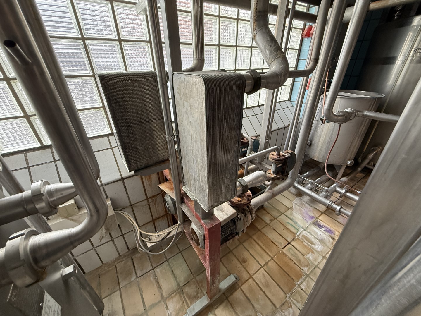 Used Complete Pasteurisation line - 12.000 liter per hour - GEA Ahlborn / Westfalia / HST