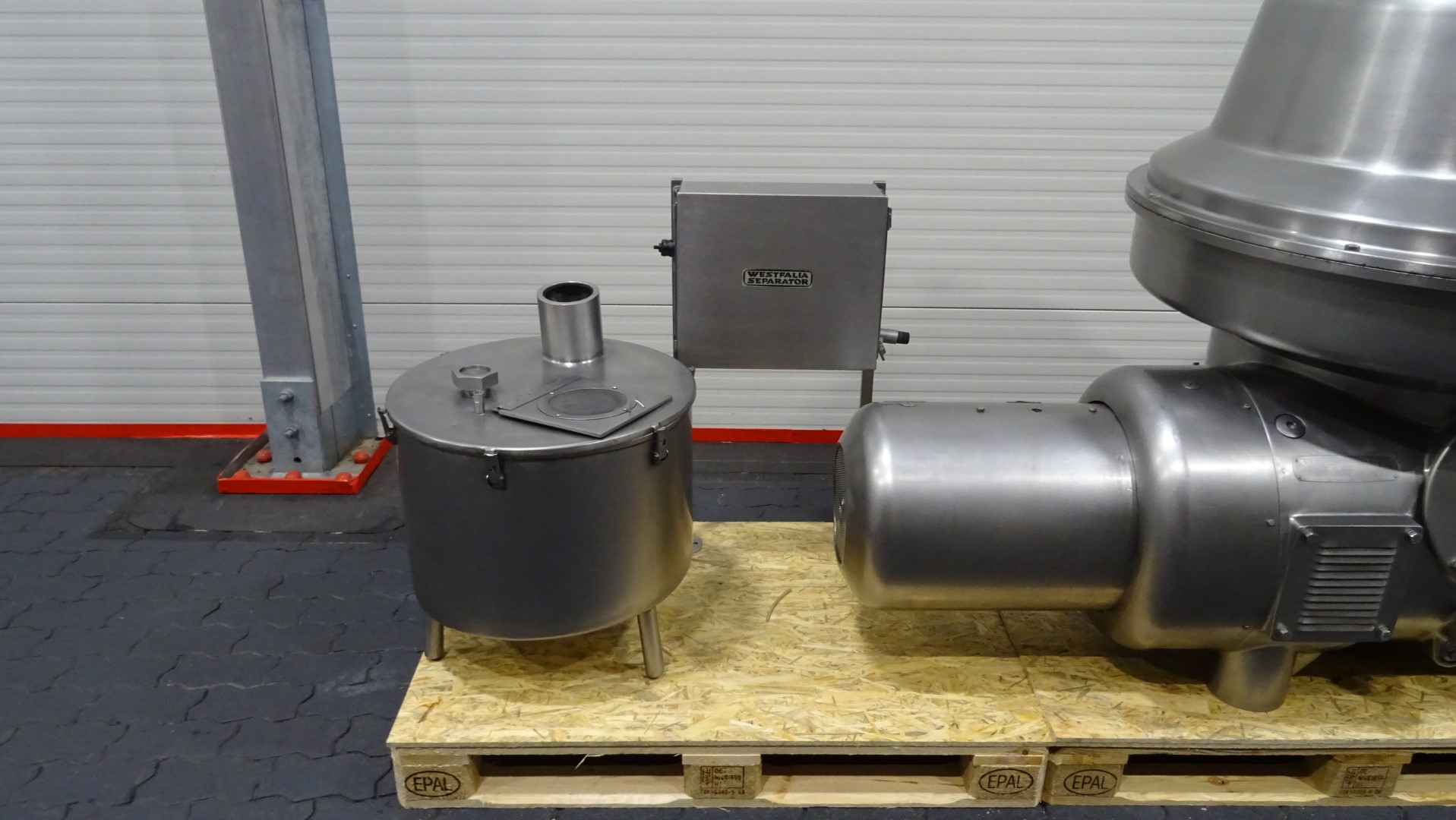 Used Cream Separator GEA Westfalia MSB 200-01-076