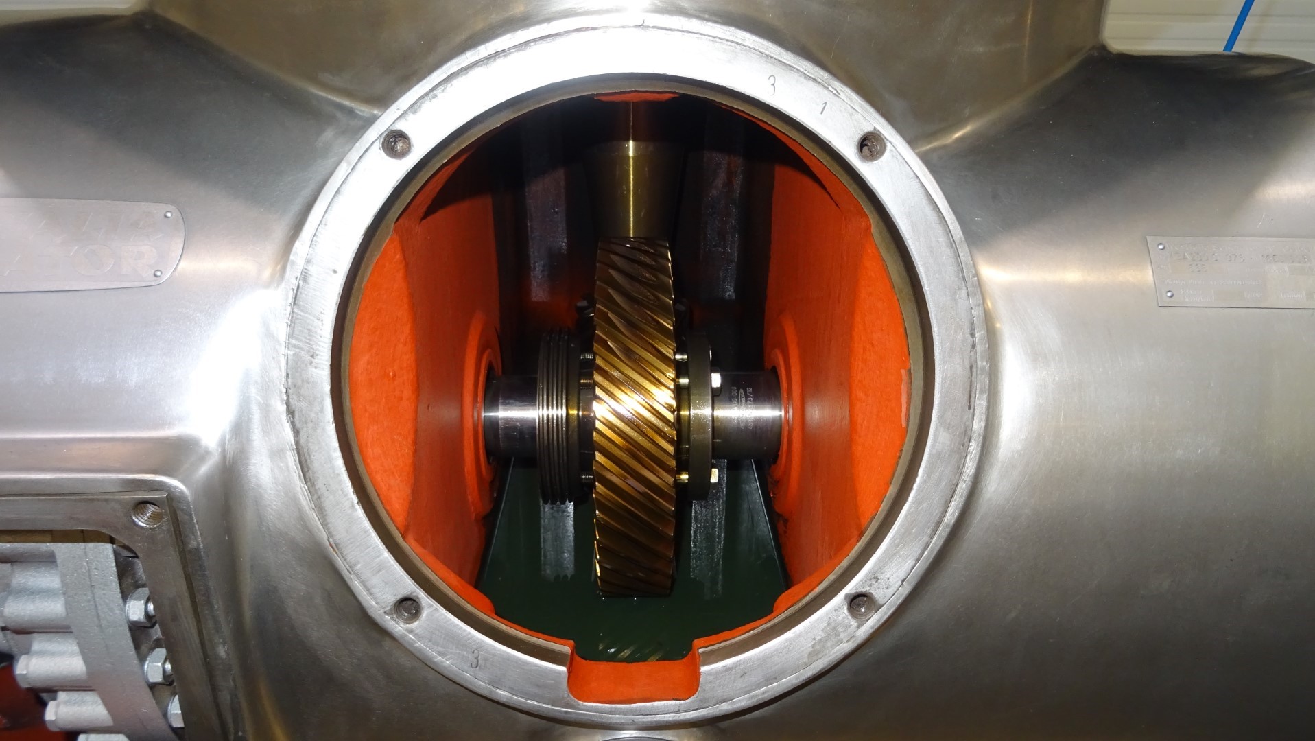 Used Cream Separator GEA Westfalia MSA 200-01-076