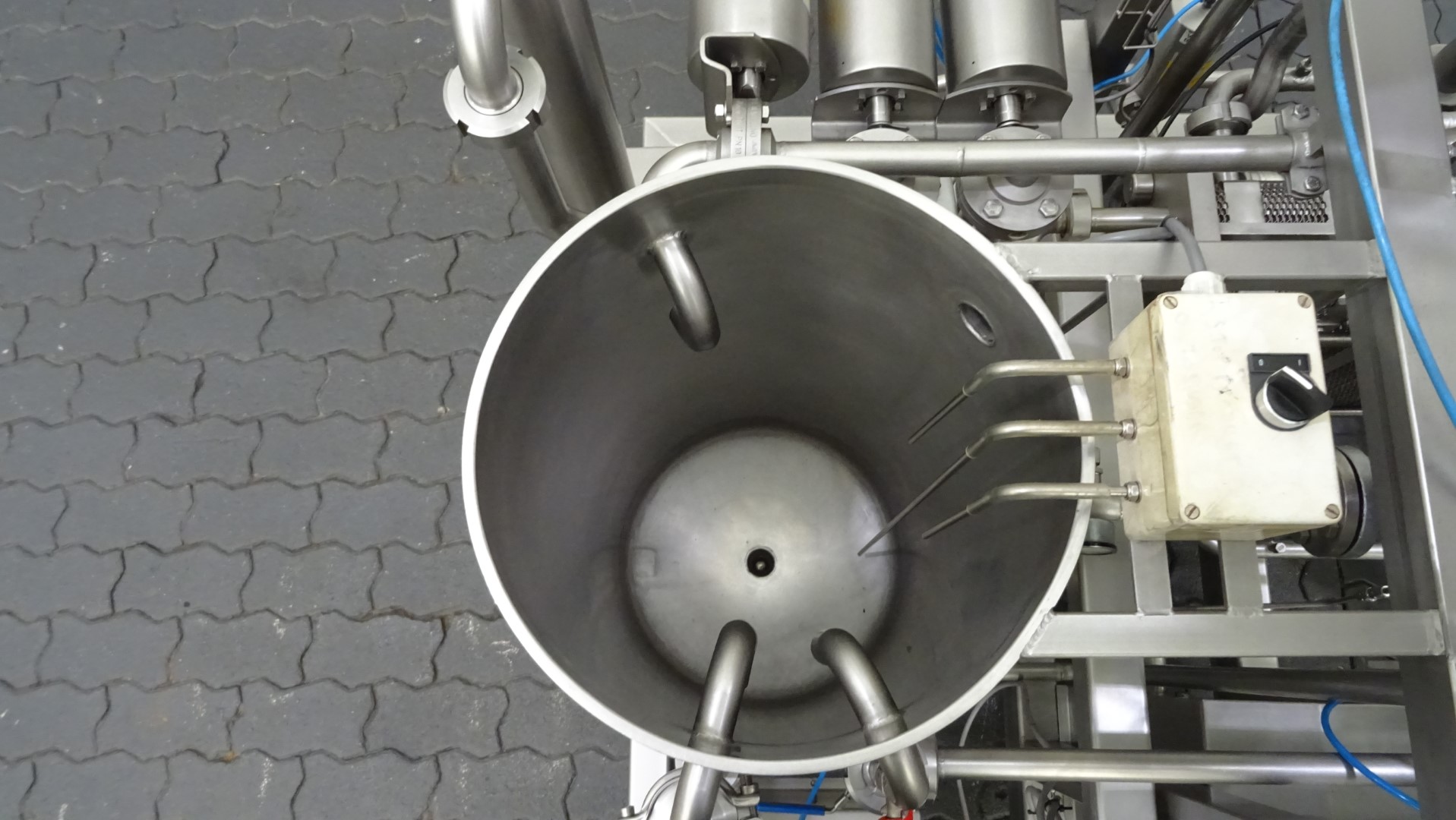 Used UHT Pilot plant with aseptic homogeniser and filling chamber - APV UHT pilot + Gaulin 396 MCP 4-2,5TBS