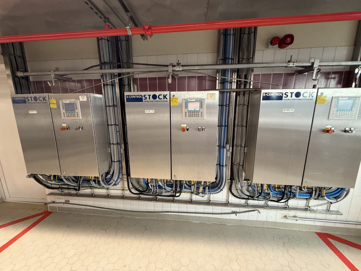 Used Complete can filling and closing line for liquids (nutrition) in 250 gram aluminium cans