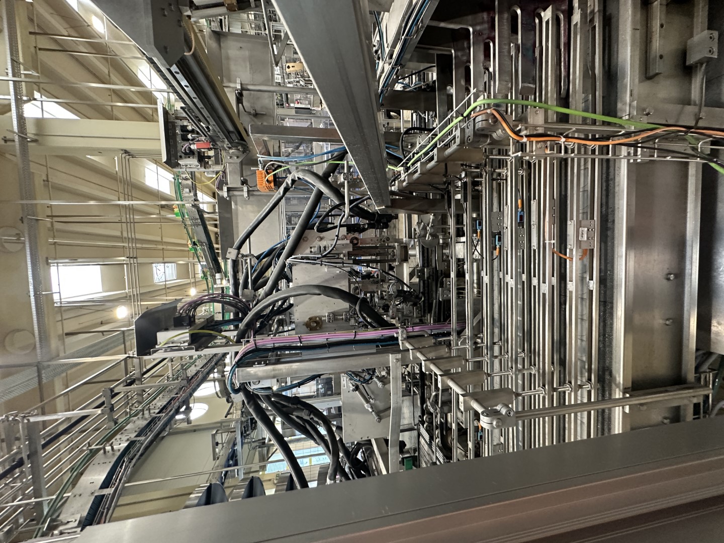 Used Aseptic Carton Filling Line: Shikoku S-PS80HA + 3x Elopak PLA-S30 Applicator + Oystar A+F Packer