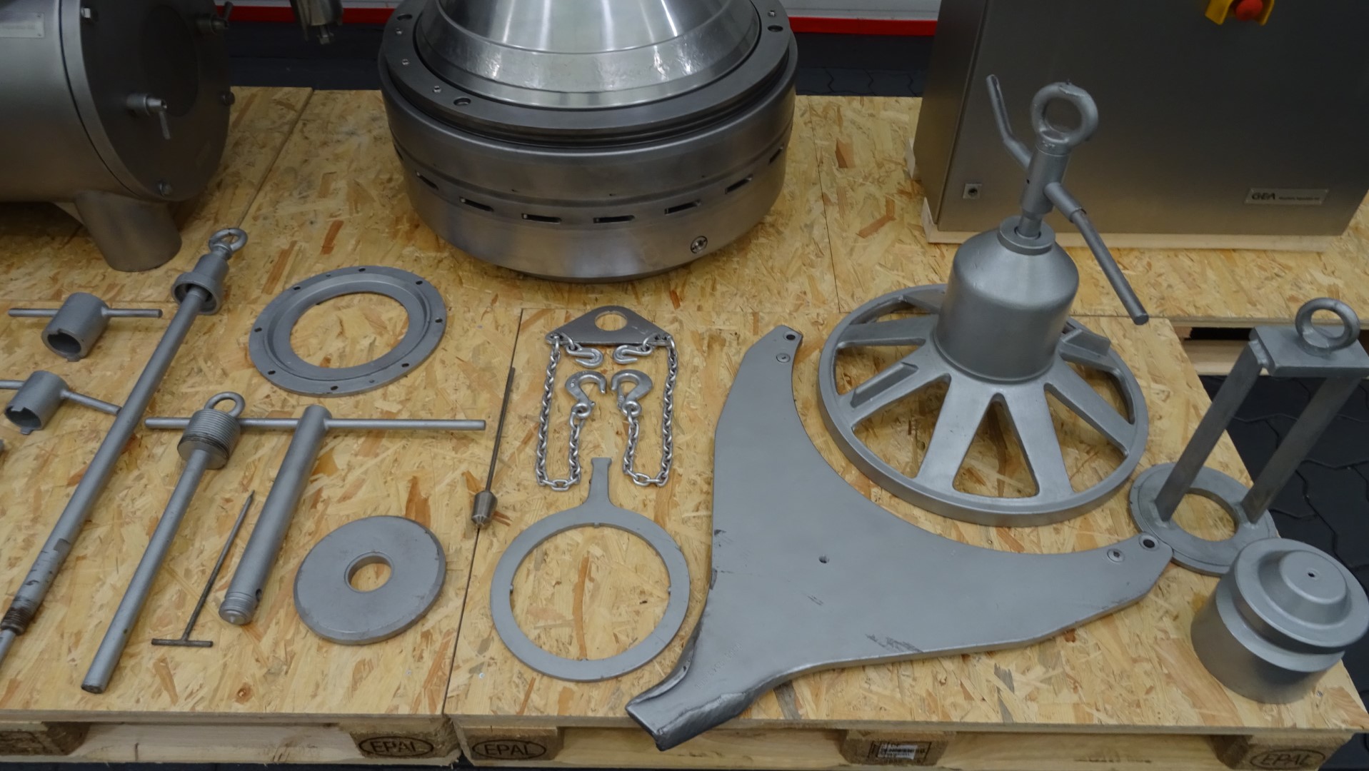 Used Cream Separator GEA Westfalia MSD 250-01-076