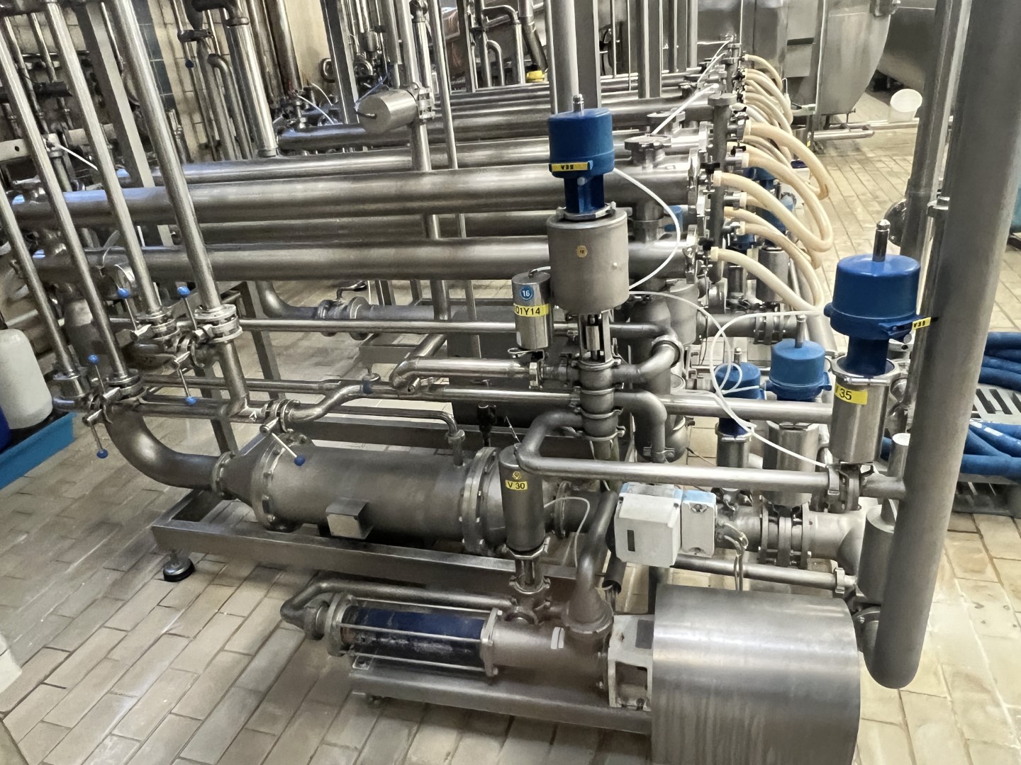Used Ultra Filtration (UF) plant for cream cheese - Koch Membrane Systems / GEA Tuchenhagen