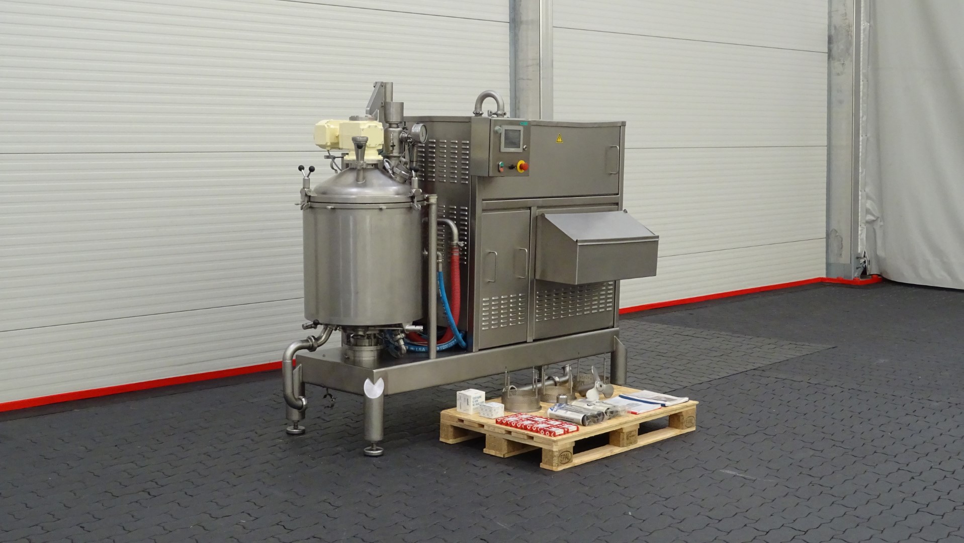 Used High Shear Mixer - Tetra Pak Scanima Pilot Plant Mixer SPM-100 (Almix B200-100V)
