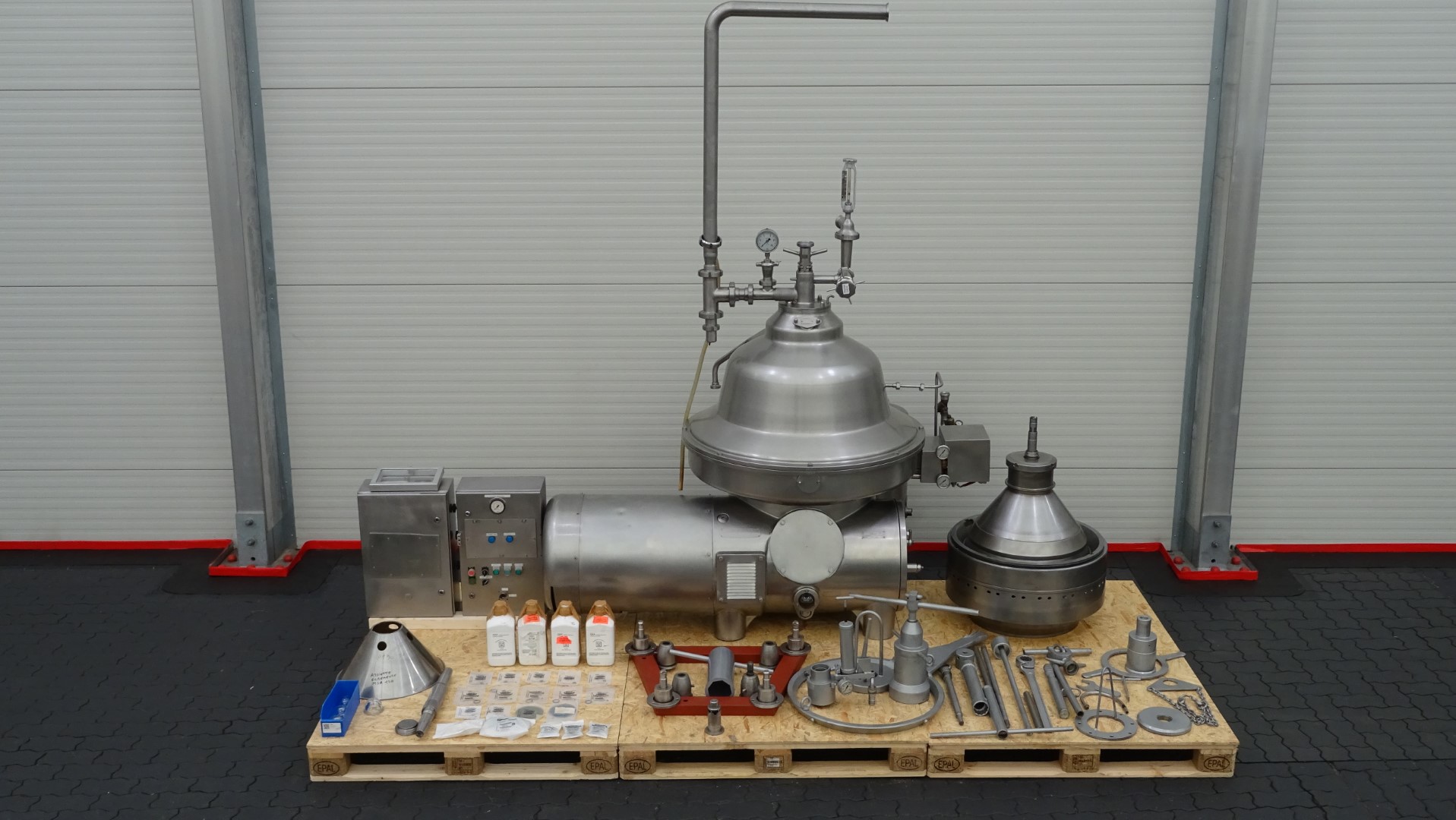 Used Cream Separator GEA Westfalia MSA 130-01-076