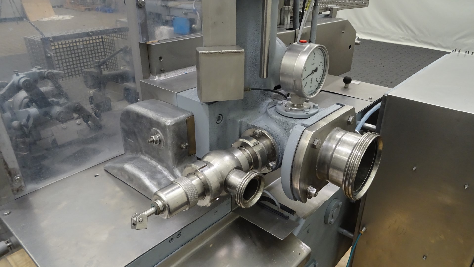 Used Filling and wrapping machine for butter - Benhil Multipack 8380