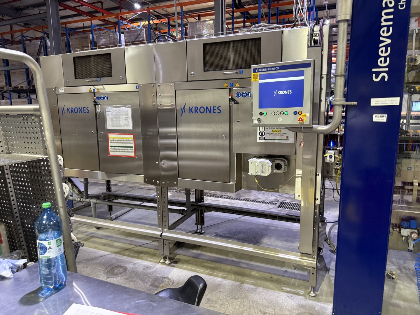 Used Processing plant, bottle blowing, filling, closing, labelling and packing line for PET bottles of 0,4/0,5/1,5 liter - Tetra Pak / Sidel