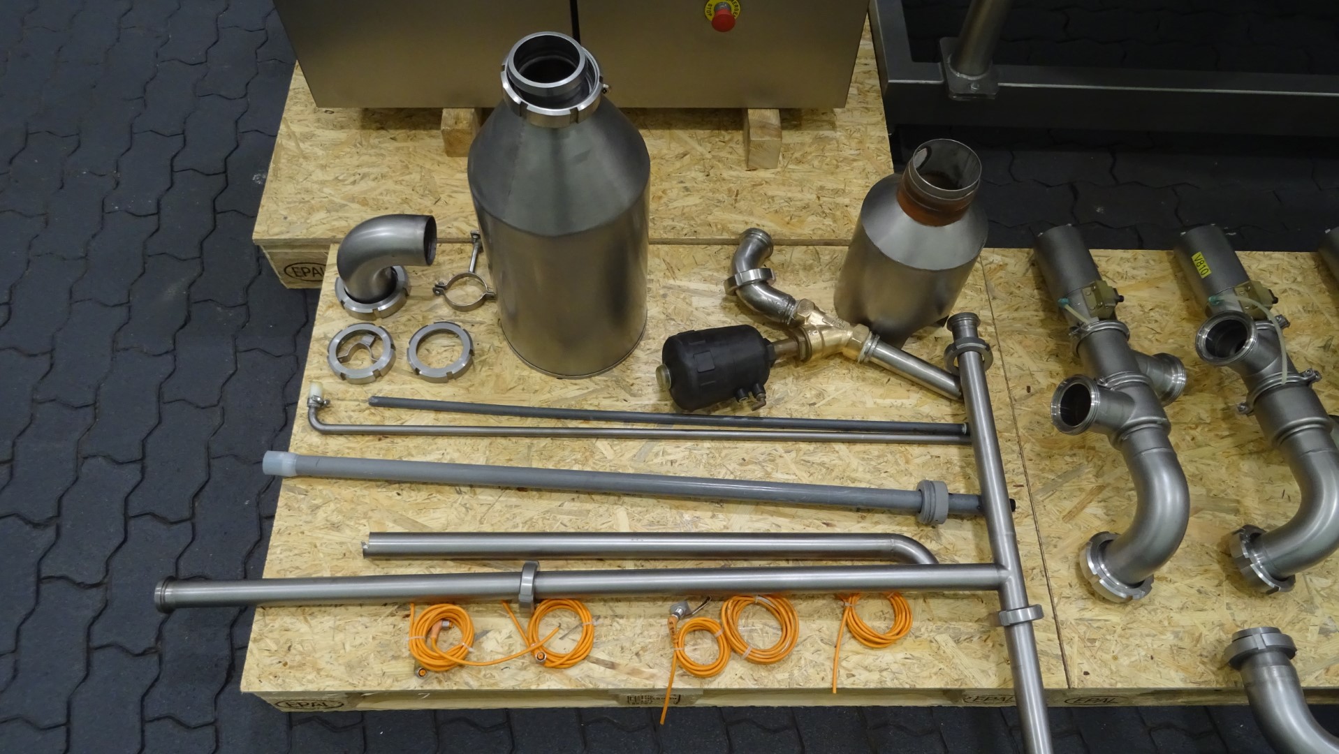 Used Complete 2-Lane CIP Unit with 3 Tanks - Obram WAB - 30/2