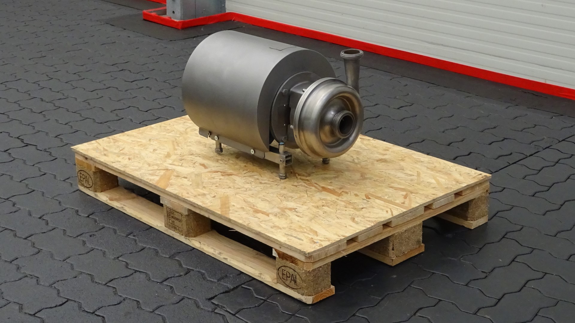 Used Sanitary Centrifugal Pump Alfa Laval LKH-20 165 SSS