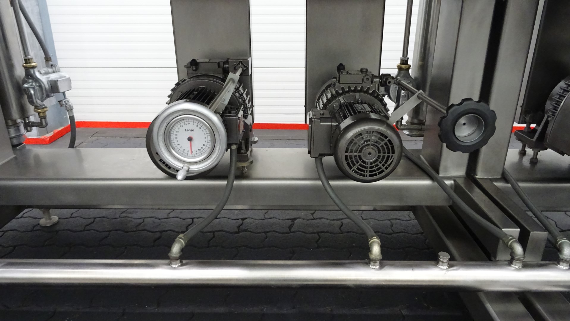 Used Margarine Pilot Plant - Gerstenberg & Agger HP Pump + Perfector 3x57 + Pin rotor + Inverter and Cooling Unit R22