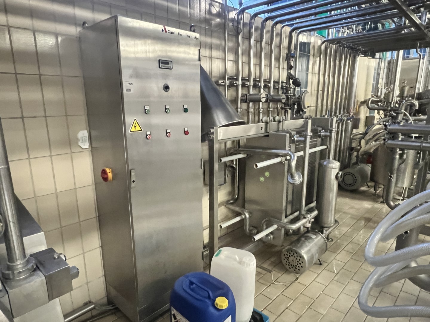 Used Ultra Filtration (UF) plant for cream cheese - Koch Membrane Systems / GEA Tuchenhagen