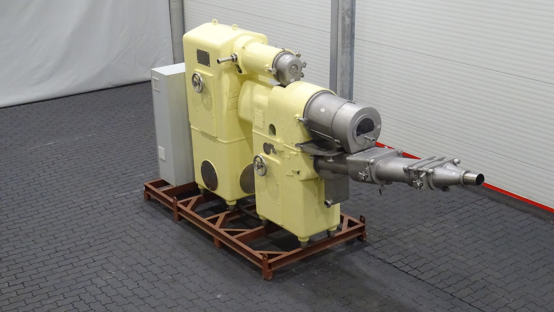 Used Continuous Butter Making Machine (CBM) Westfalia Separator AG BuC 800