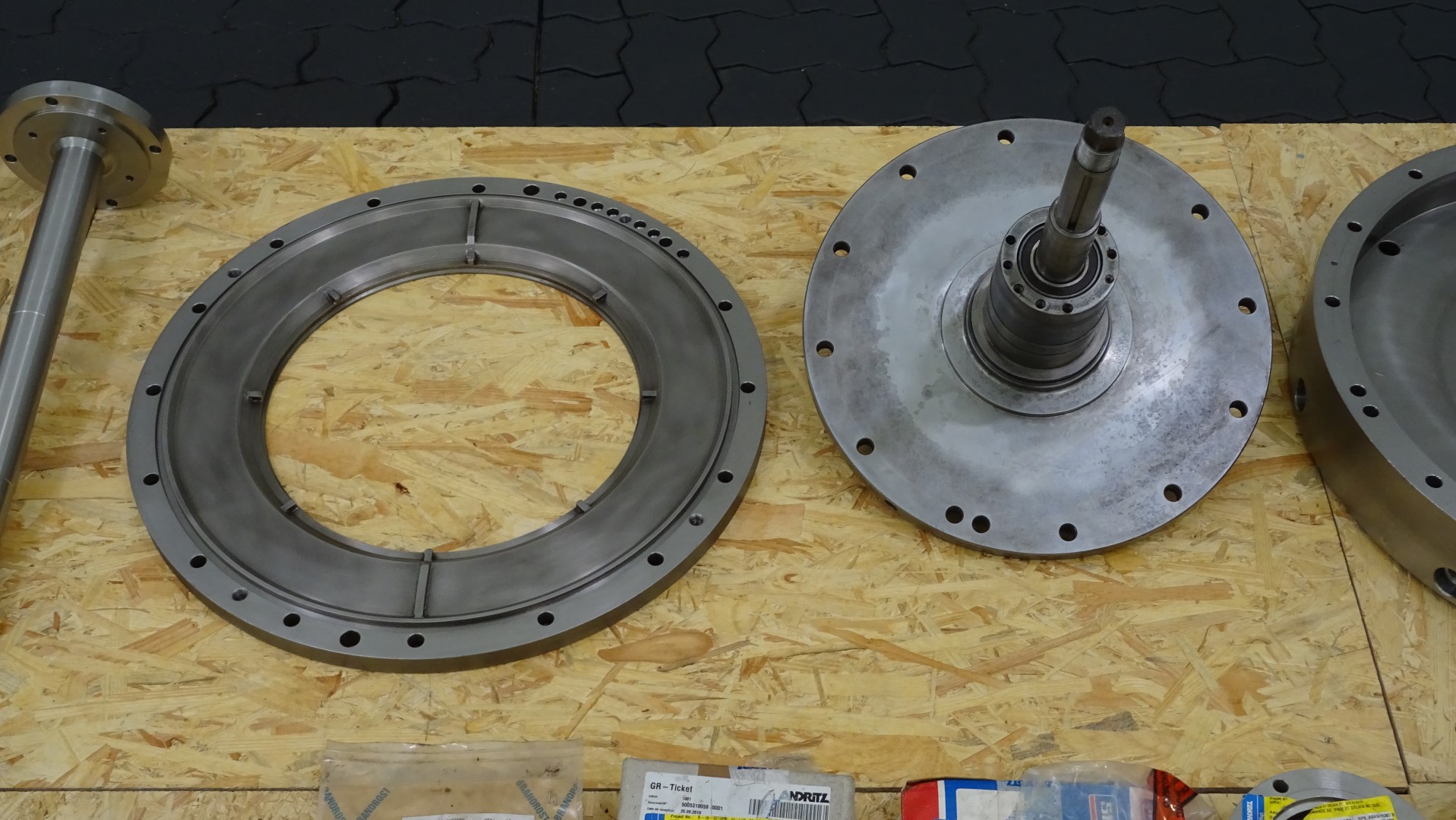 Used Big lot of Andritz Decanter Centrifuge spare parts