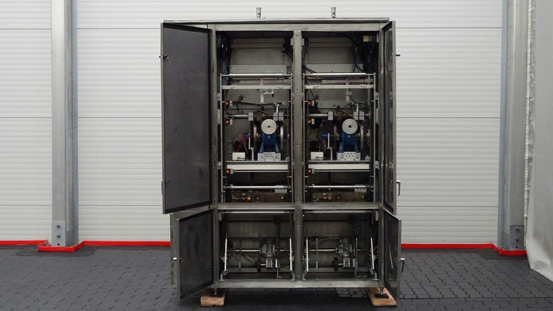Used Automatic Double Head Vertical Form / Fill / Seal Machine (Vertical FFS) - Thimonnier M 3200