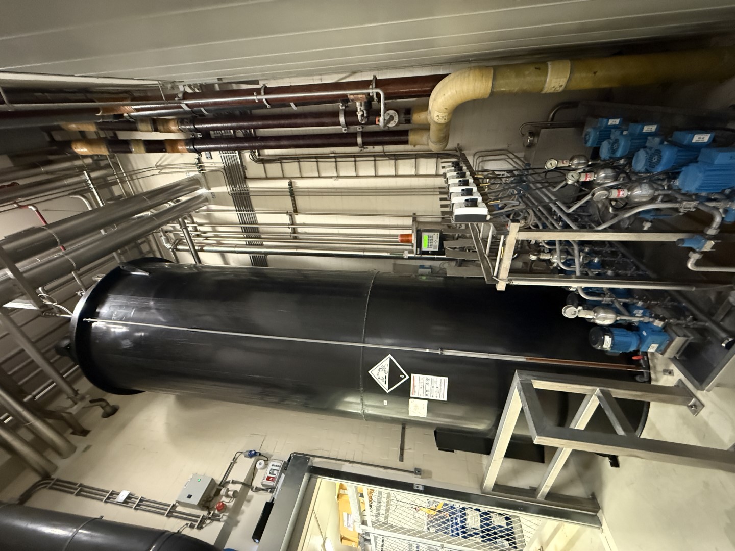 Used Complete can filling and closing line for liquids (nutrition) in 250 gram aluminium cans