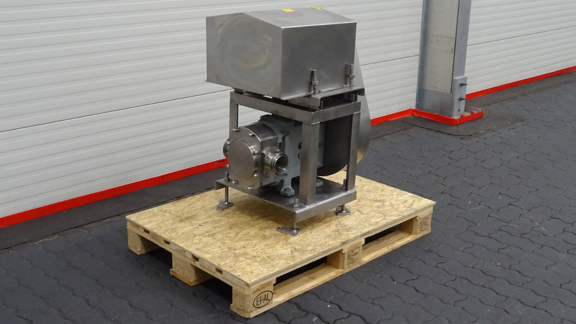Used Rotary positive displacement pump / Lobe pump - ITT Jabsco Pureflo Lobe 24250-4310