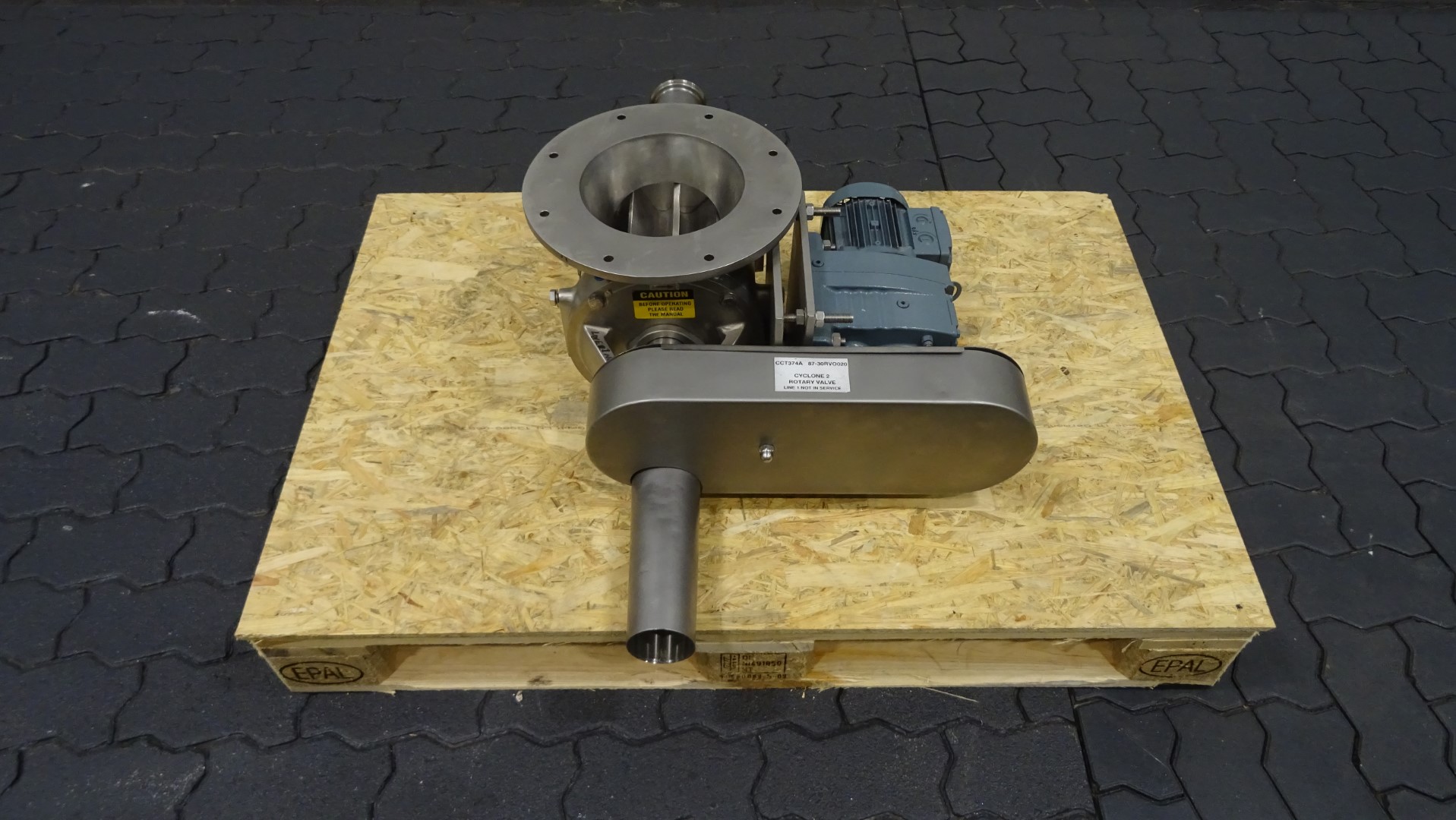 Used Sanitary Rotary Valve - GEA Nu-Con CV 375 C