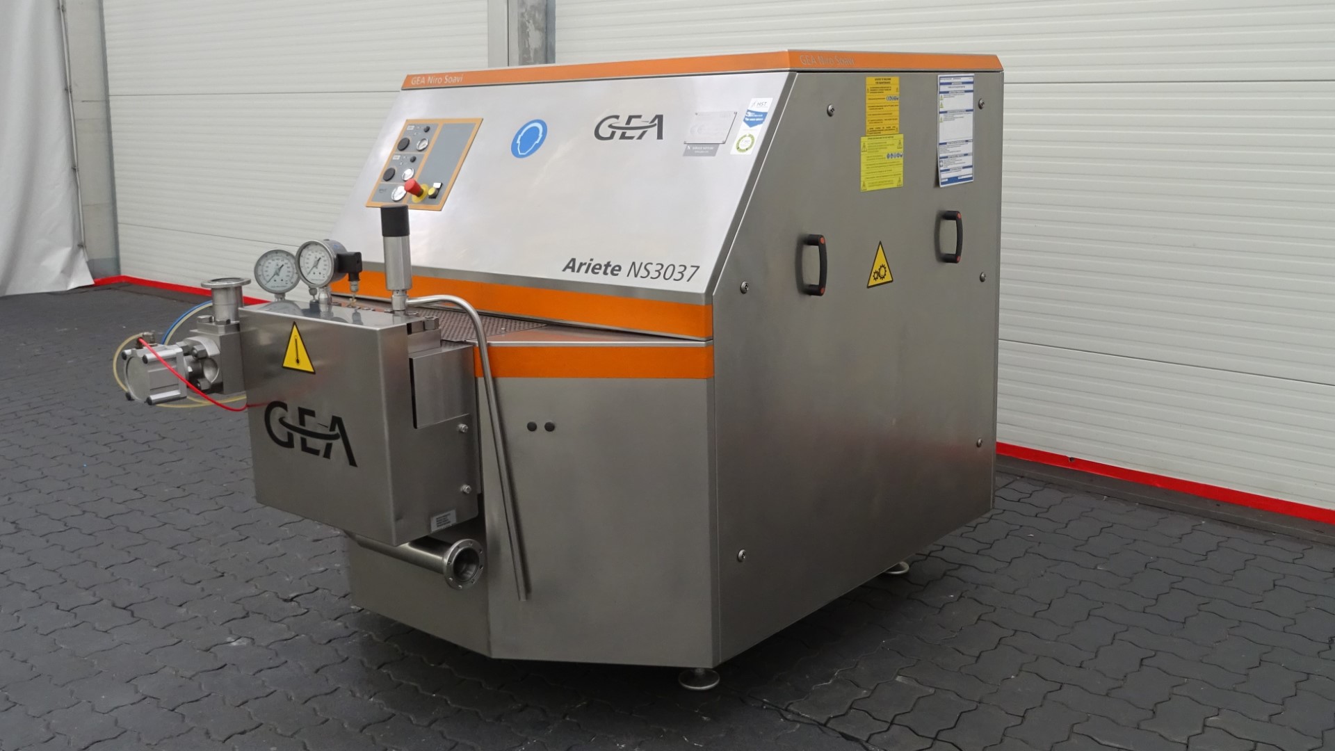 Used High Pressure Homogeniser GEA Niro Soavi NS3037H