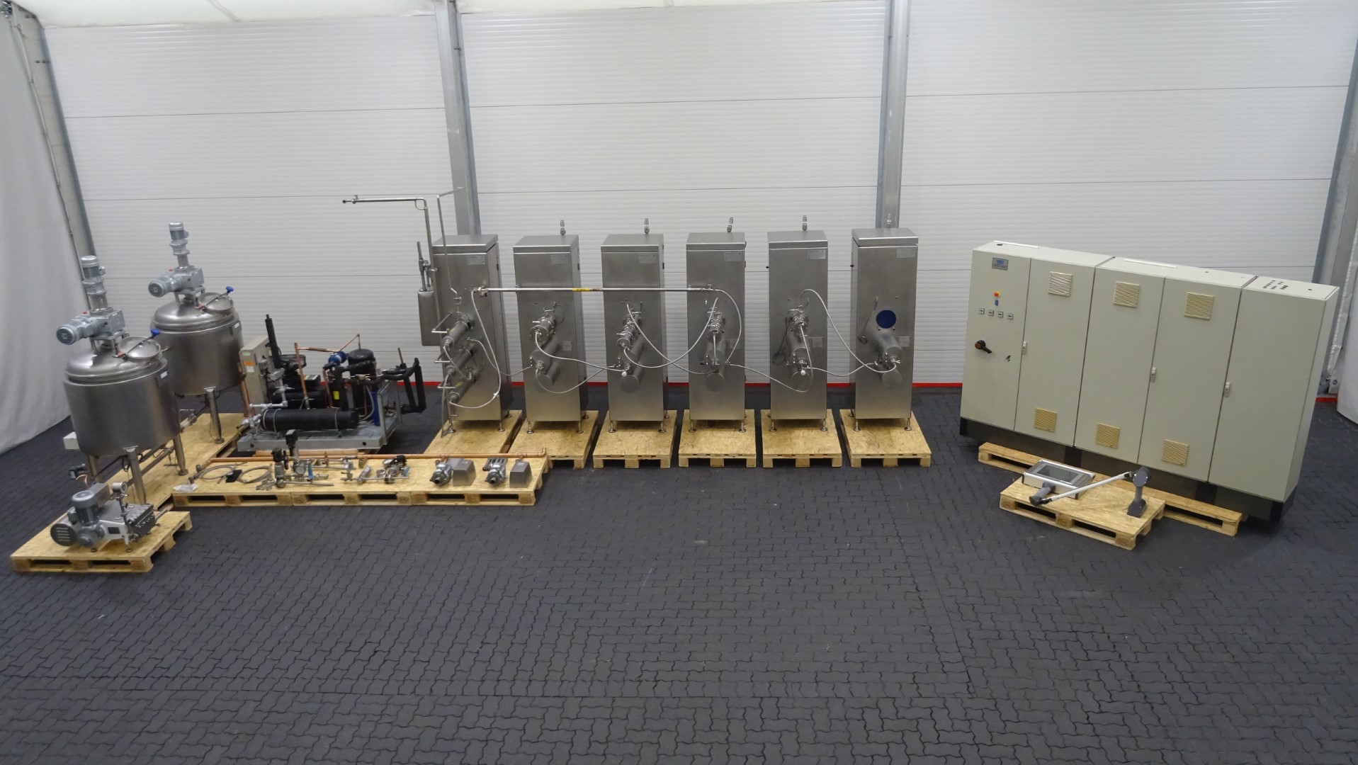 Used Complete Margarine Pilot Plant - Gerstenberg & Agger A/S Perfector 57