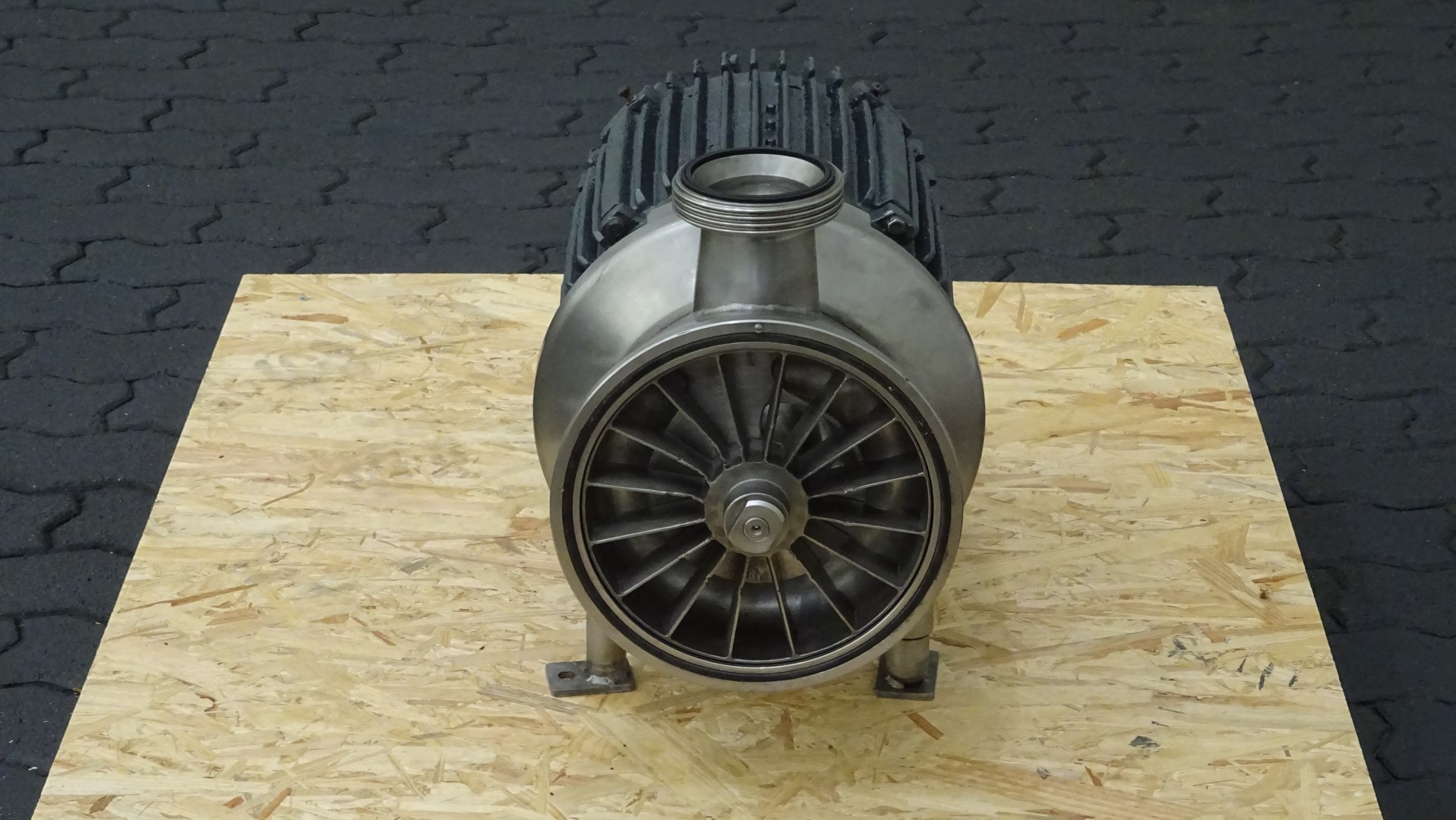 Used Sanitary Self Priming Liquid-ring Pump Alfa Laval MR-185A