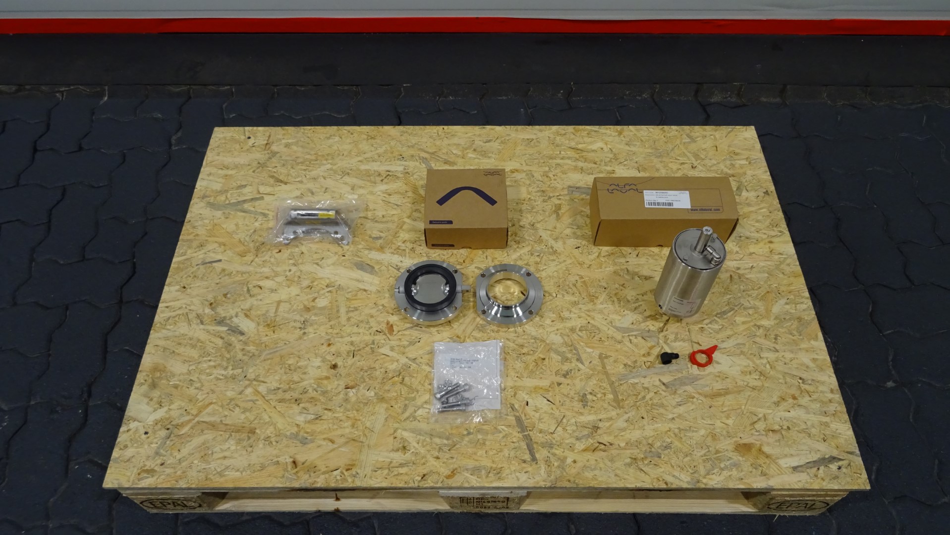 Used Unused Butterfly Valve - Alfa Laval Valve LKB 76/3'' ISO W/W