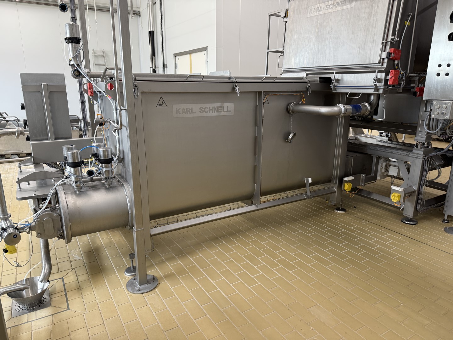 Used Complete processing line for the production of processed UHT cheese - Karl Schnell - 200 up to 750 kg per hour