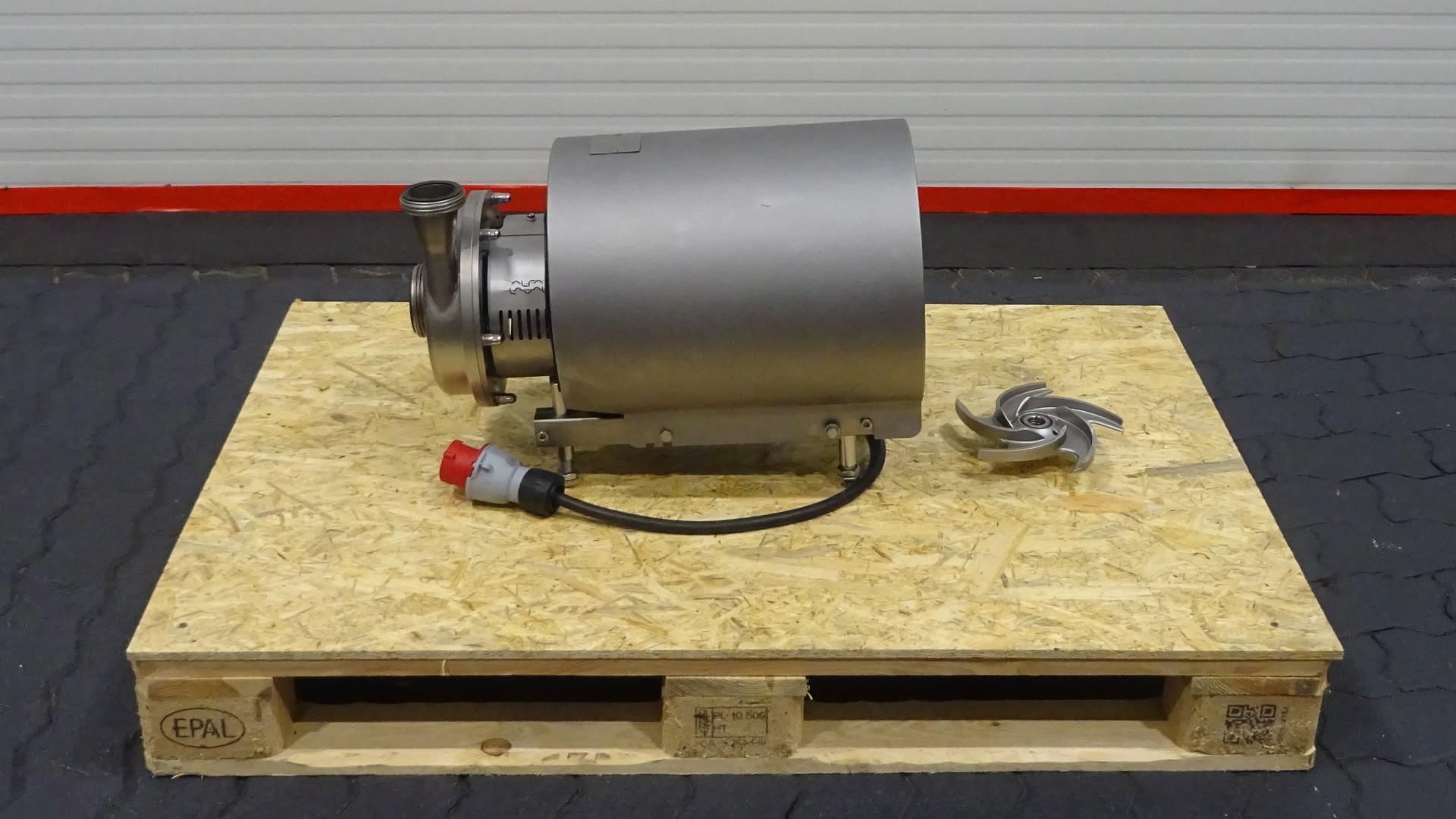 Used Sanitary Centrifugal Pump Alfa Laval LKH-10