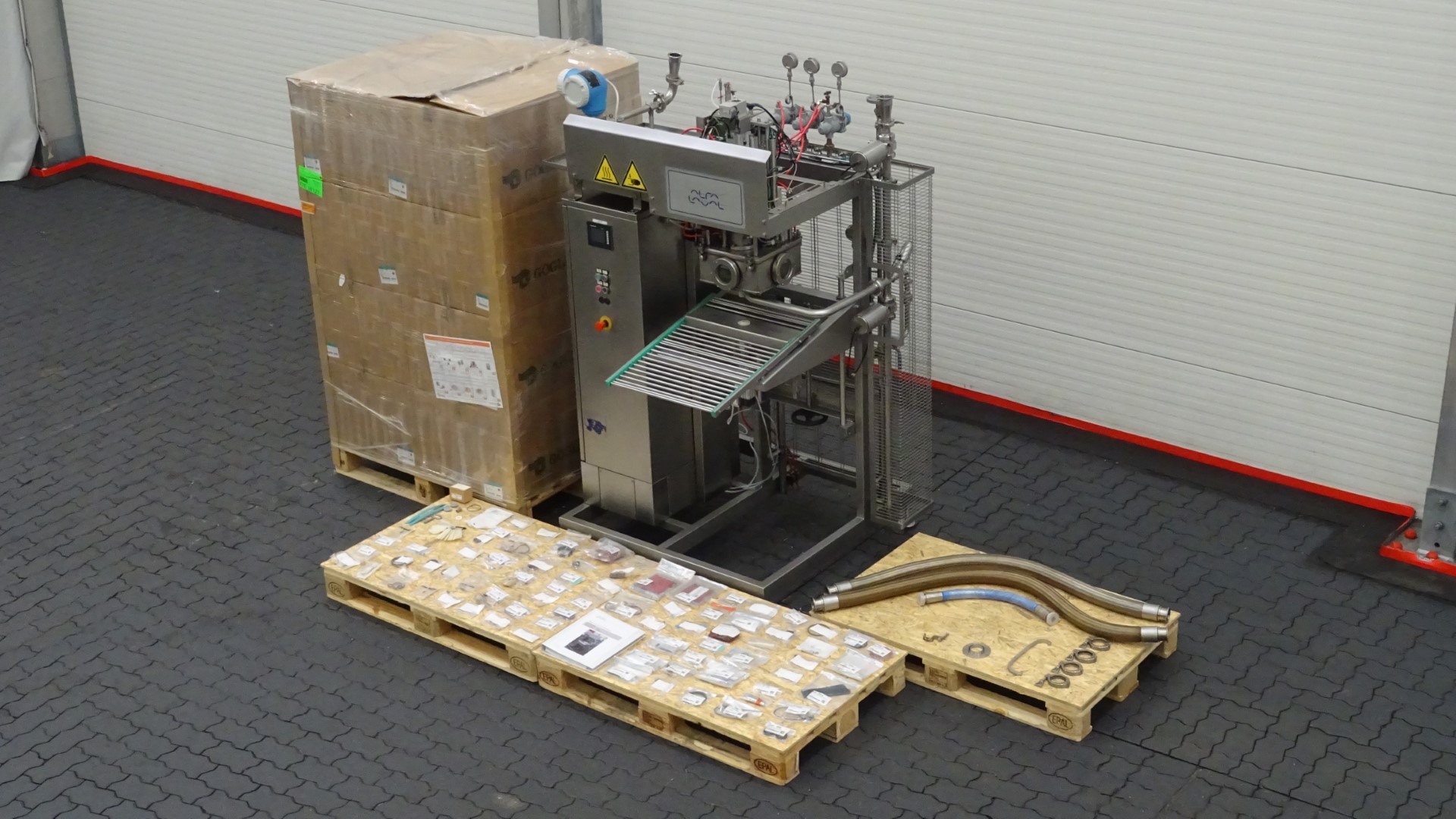 Used Aseptic Bag In Box Filler - Alfa Laval Astepo PTAF 1H/1''