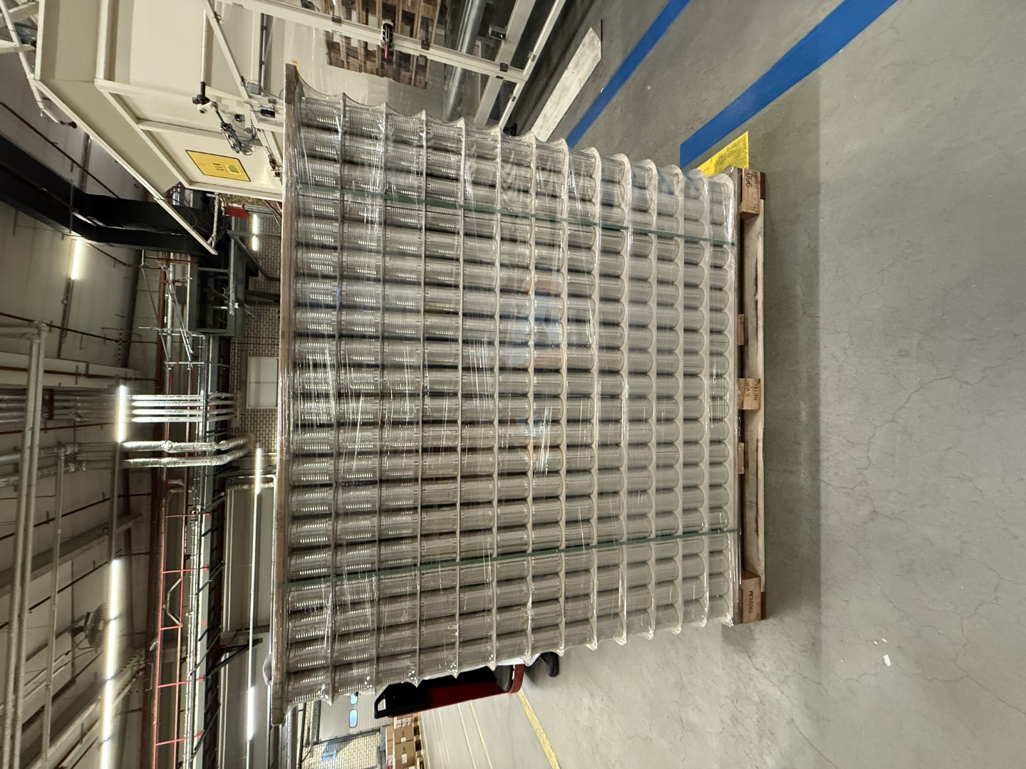 Used Complete can filling and closing line for liquids (nutrition) in 250 gram aluminium cans