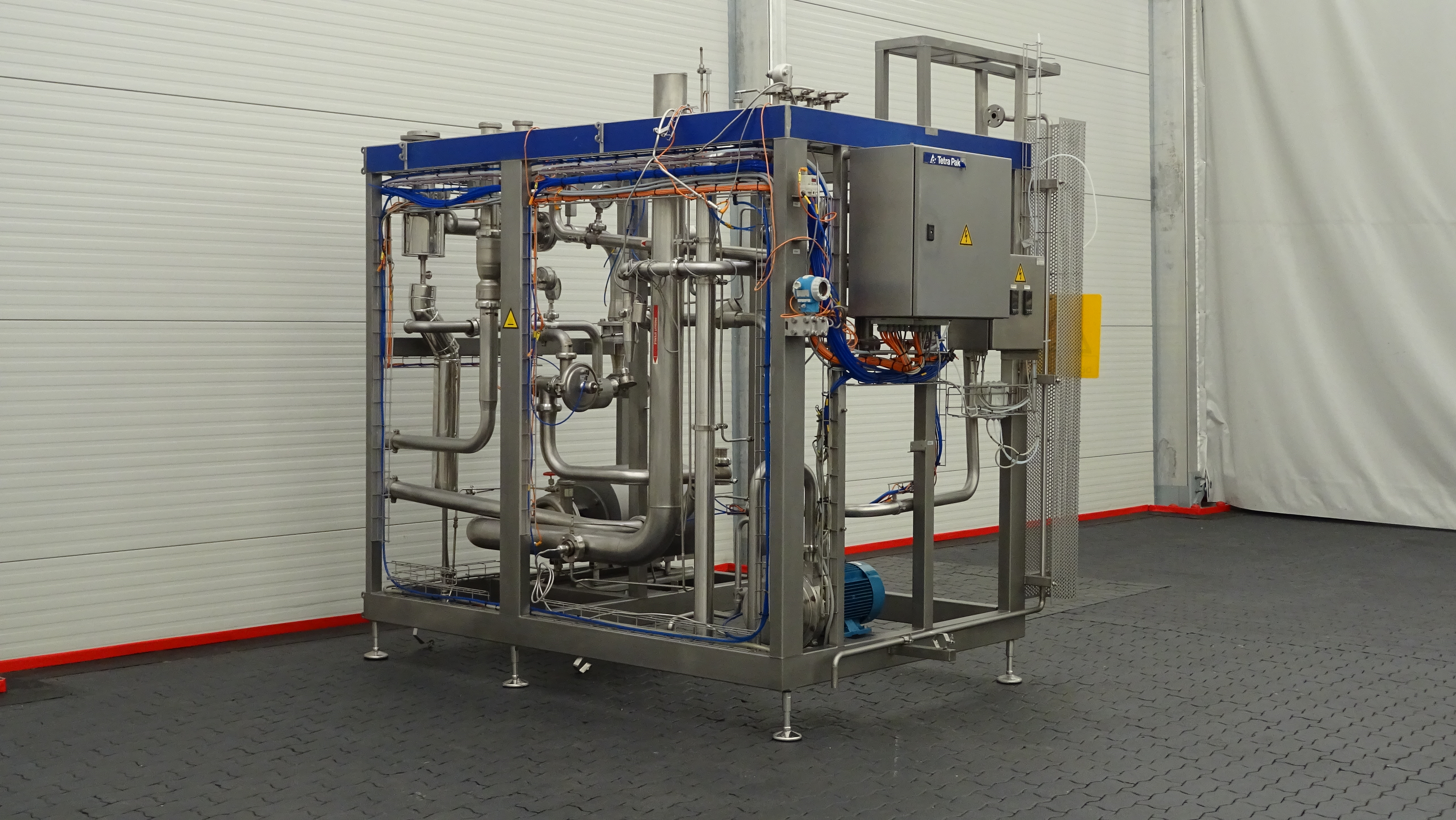 Used Tetra Pak ​​​​​​​​​​​​Tetra Therm Aseptic VTIS line with Tetra Alex TA400 homogeniser