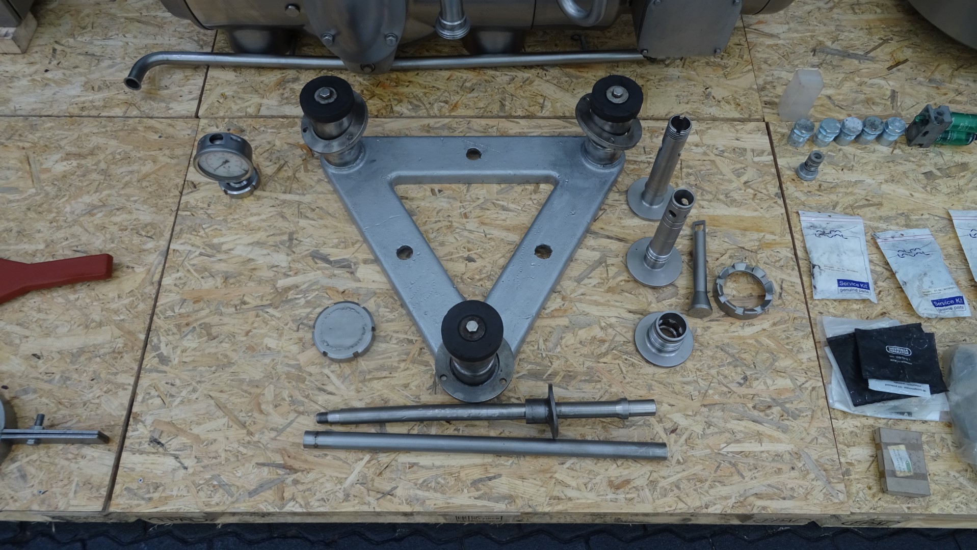 Used Cream Separator GEA Westfalia MSA 50-01-076