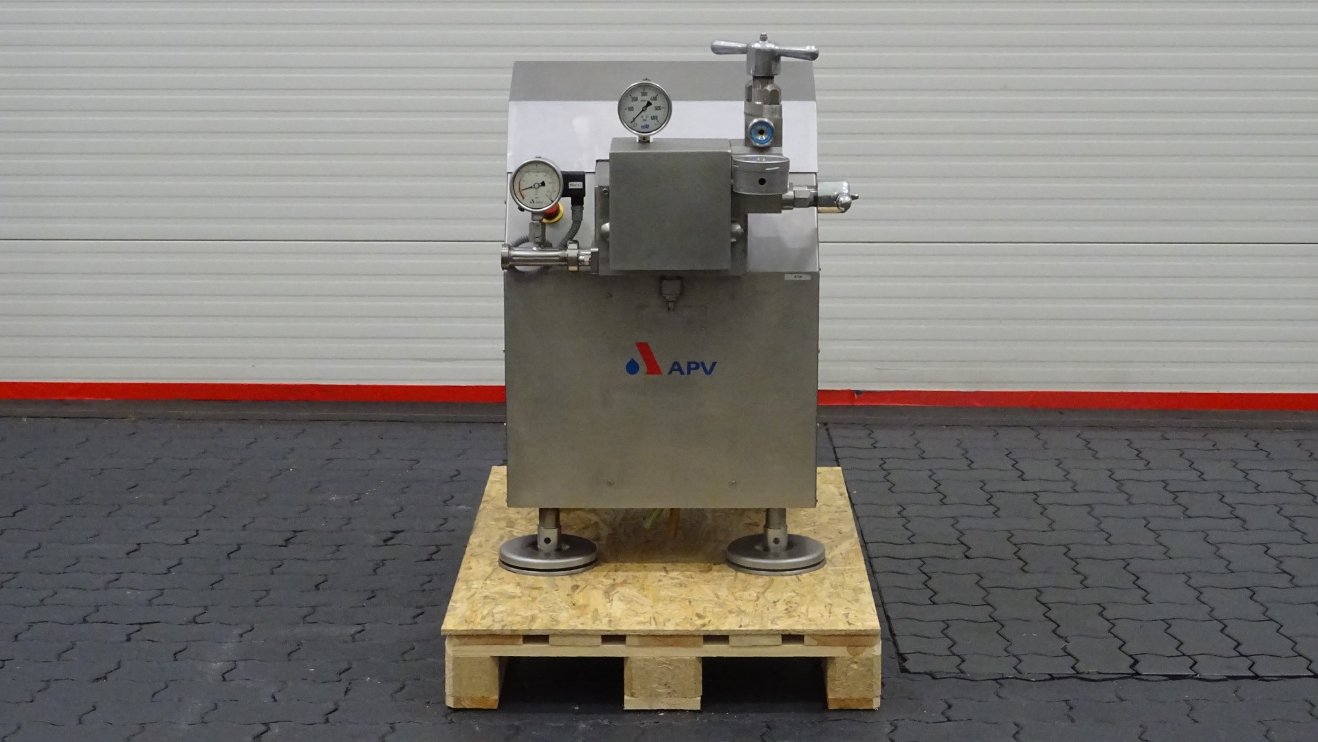 Used High Pressure Aseptic Homogeniser APV Gaulin 79 MC 2-5TBSX