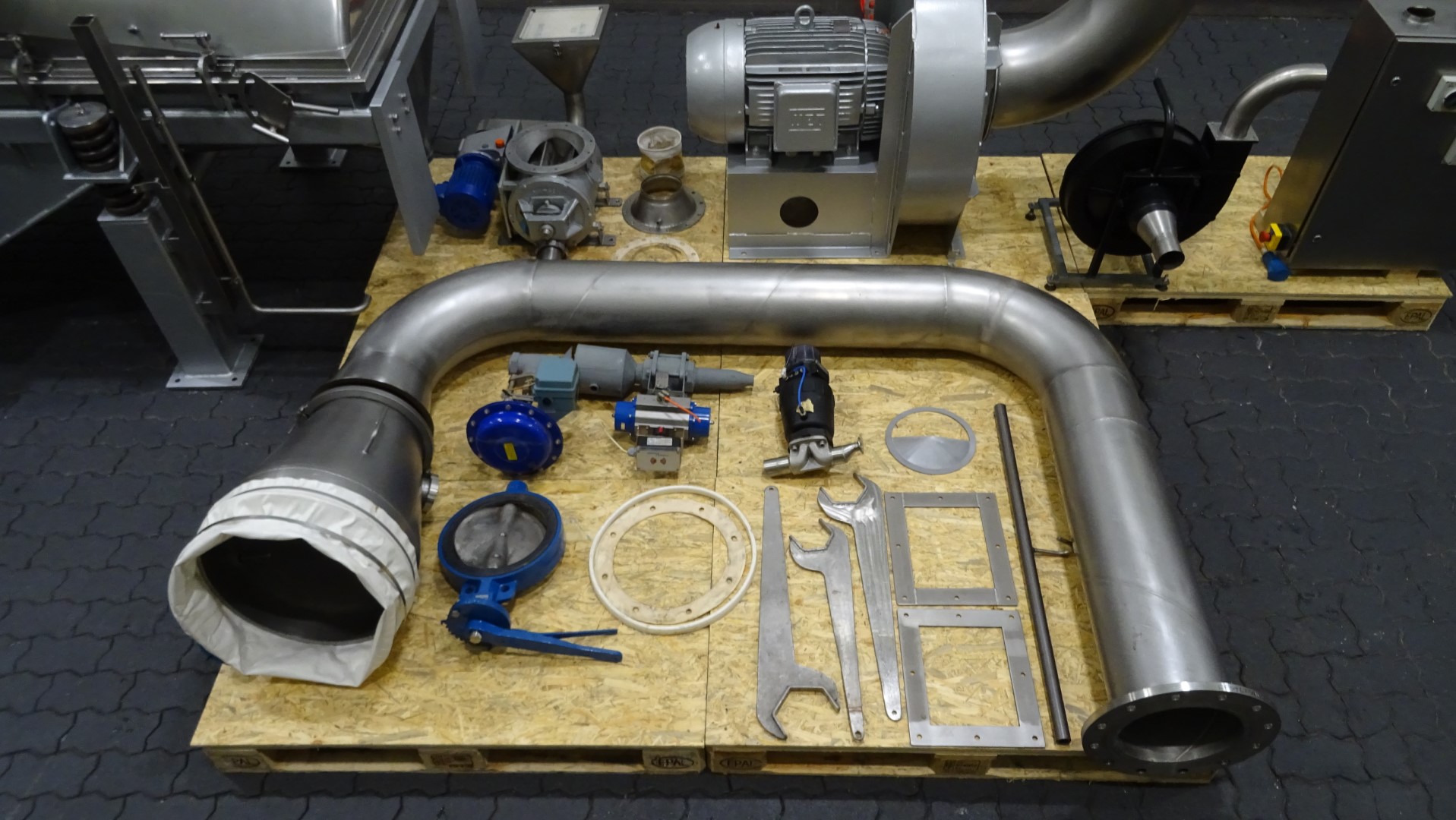 Used Mercer A.P.S. - Fluidbed Dryer