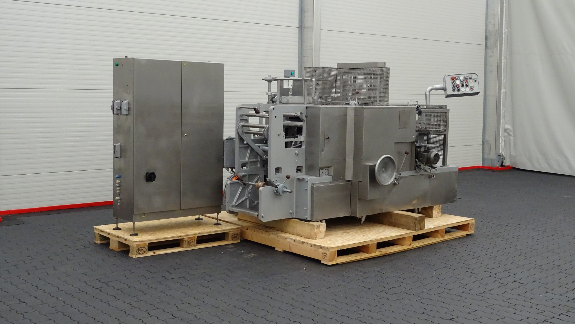 Used Foil wrapping machine for Butter Benhil Multipack 8382