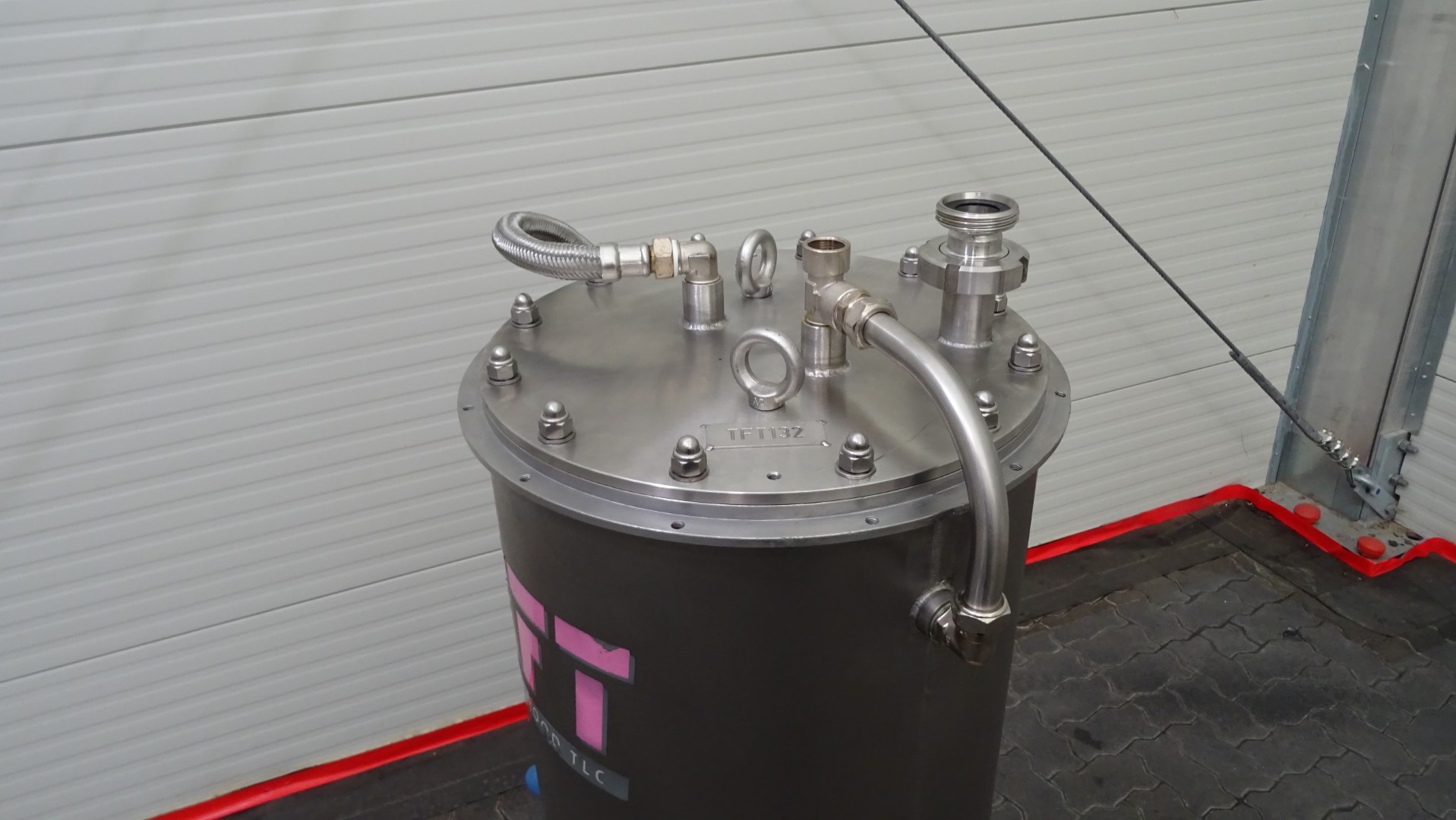 Used Scraped Surface Heat Exchanger (SSHE) - Tanis Food Tec (TFT) RotoTemp 1,5