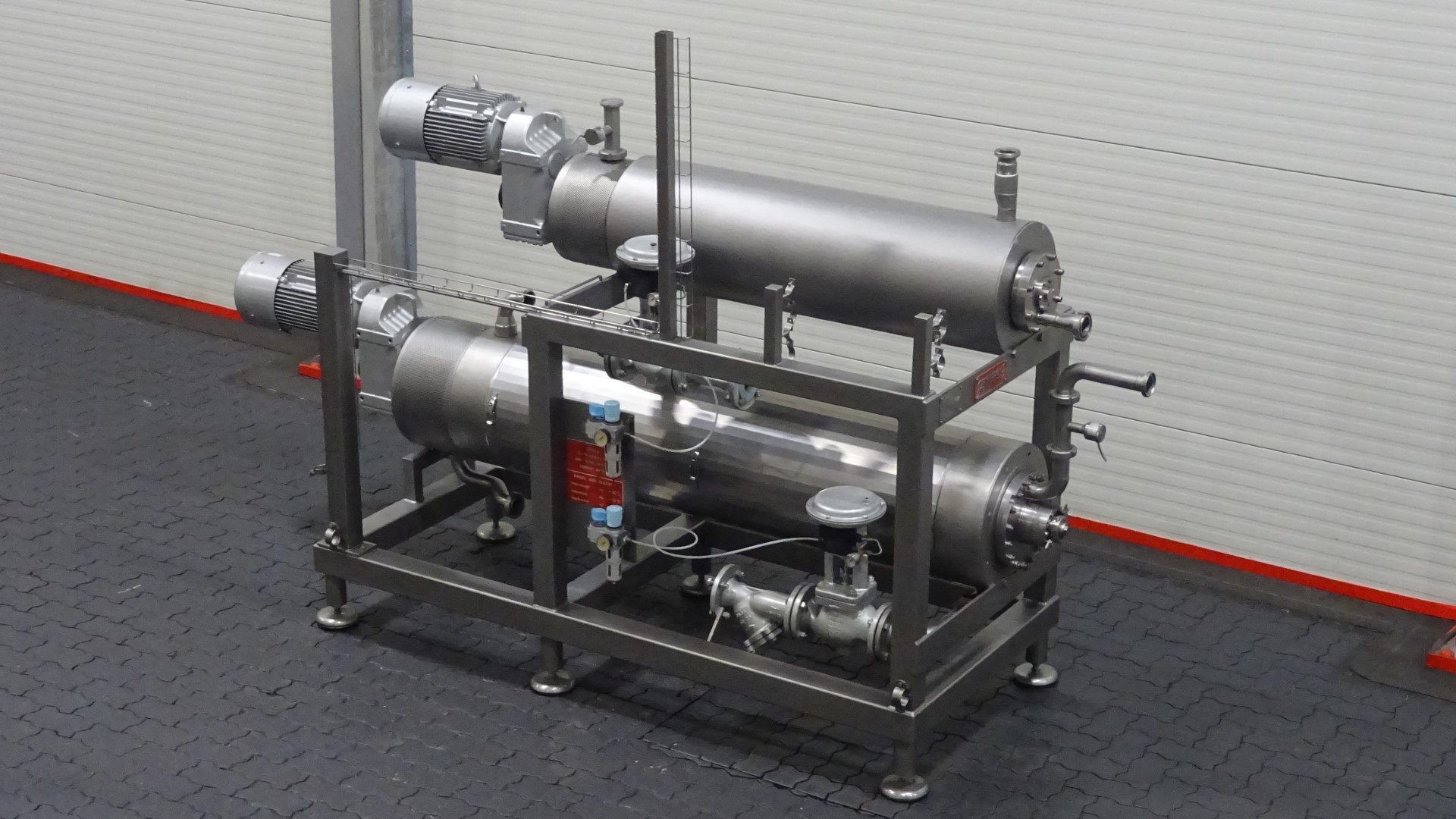 Used Scraped Surface Heat Exchanger (SSHE) - Schröder Kombinator KL180-250/1400-2000-WE