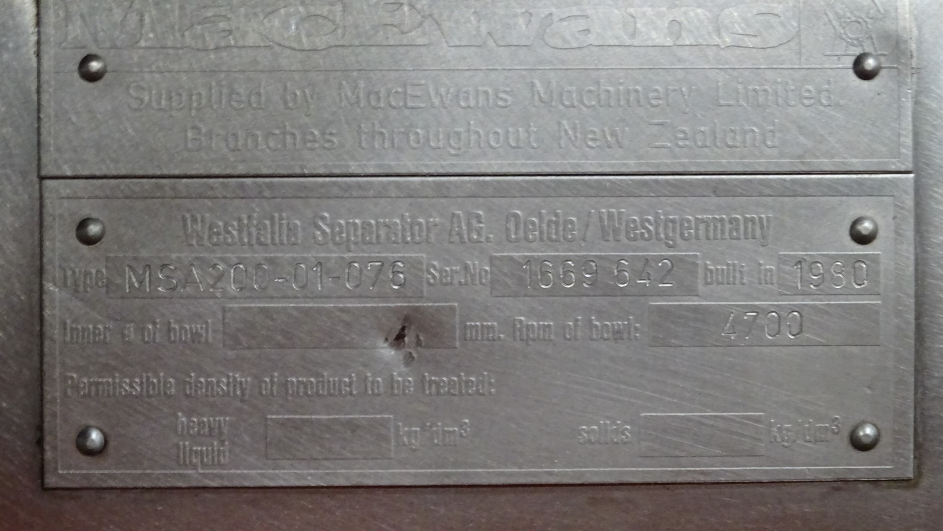 Used Pasteurization line 02 - 25.000 ltr/h - GEA Westfalia and APV