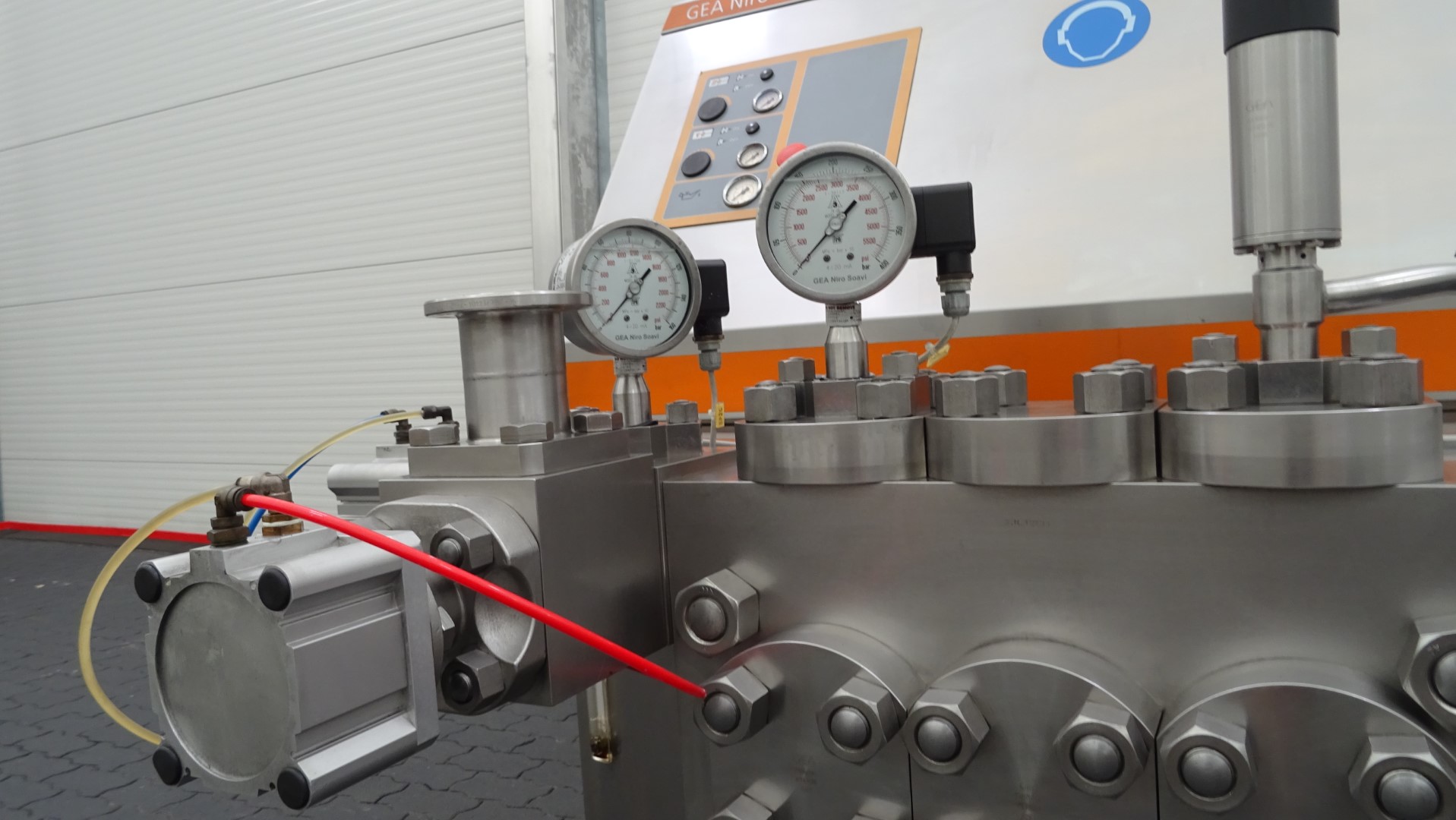 Used High Pressure Homogeniser GEA Niro Soavi NS3037H