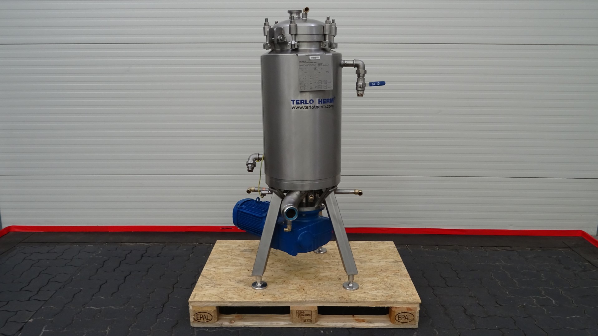 Used Scraped Surface Heat Exchanger (SSHE) - Terlet Terlotherm T0-4