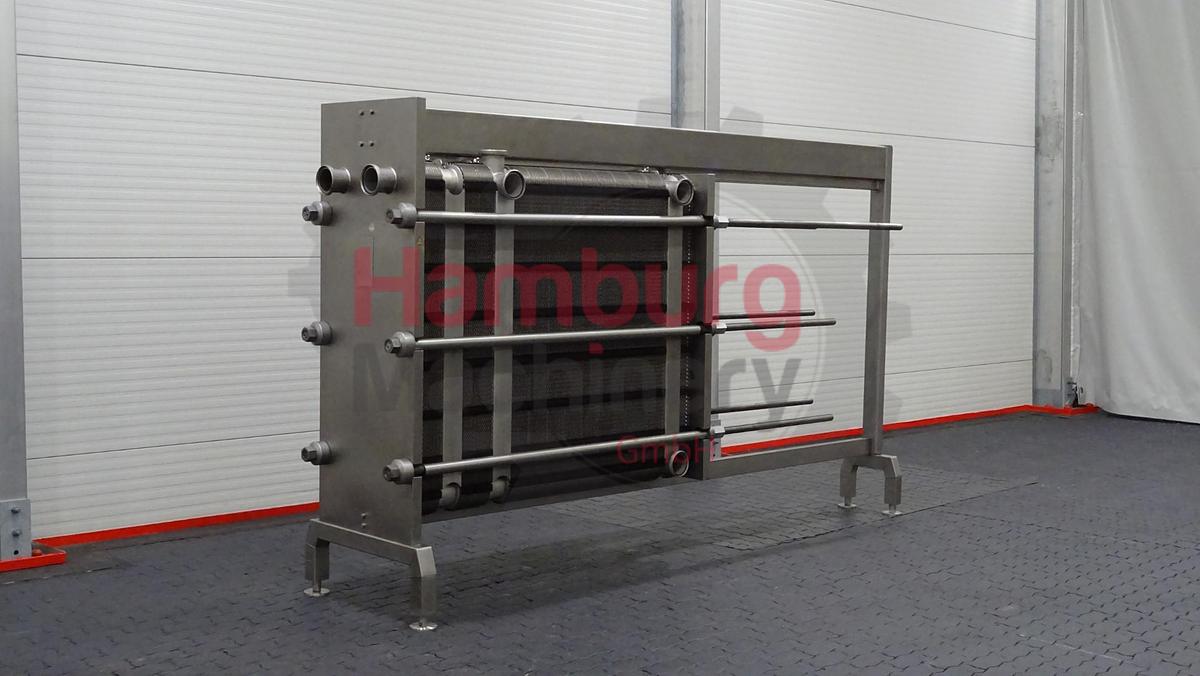 Used Milk Pasteuriser / Plate Heat Exchanger / PHE Alfa Laval Front 10-RH