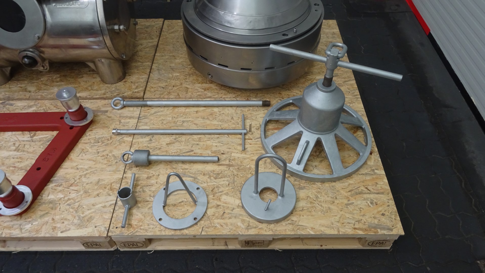 Used Cream Separator GEA Westfalia MSD 250-01-076