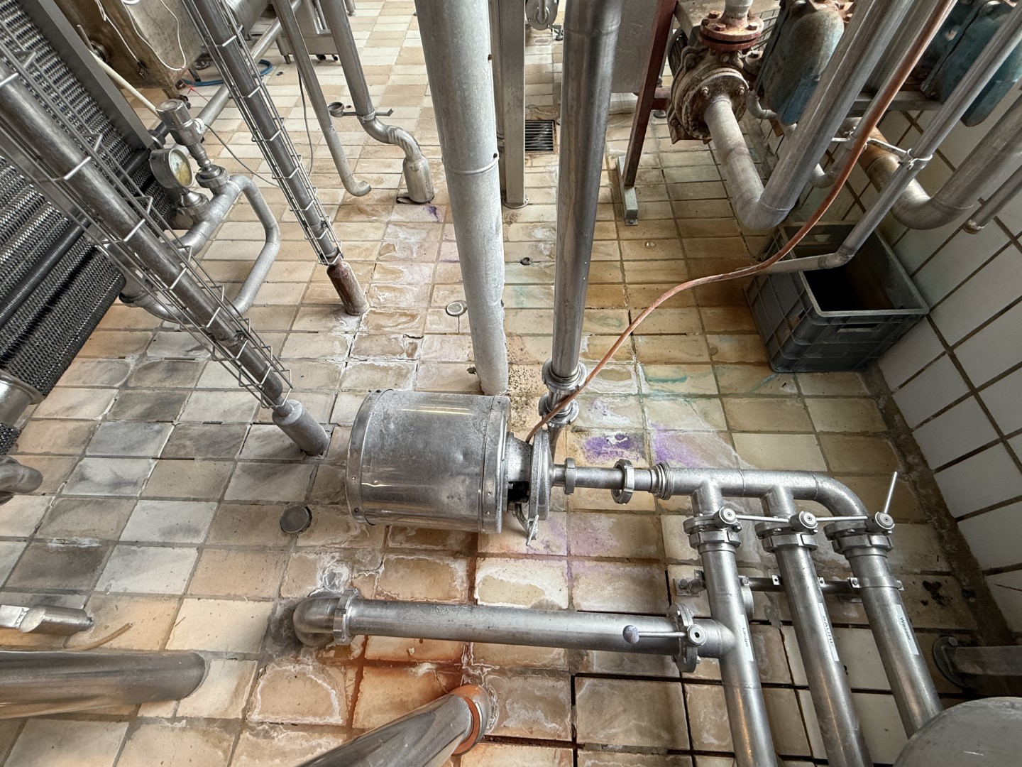 Used Complete Pasteurisation line - 12.000 liter per hour - GEA Ahlborn / Westfalia / HST