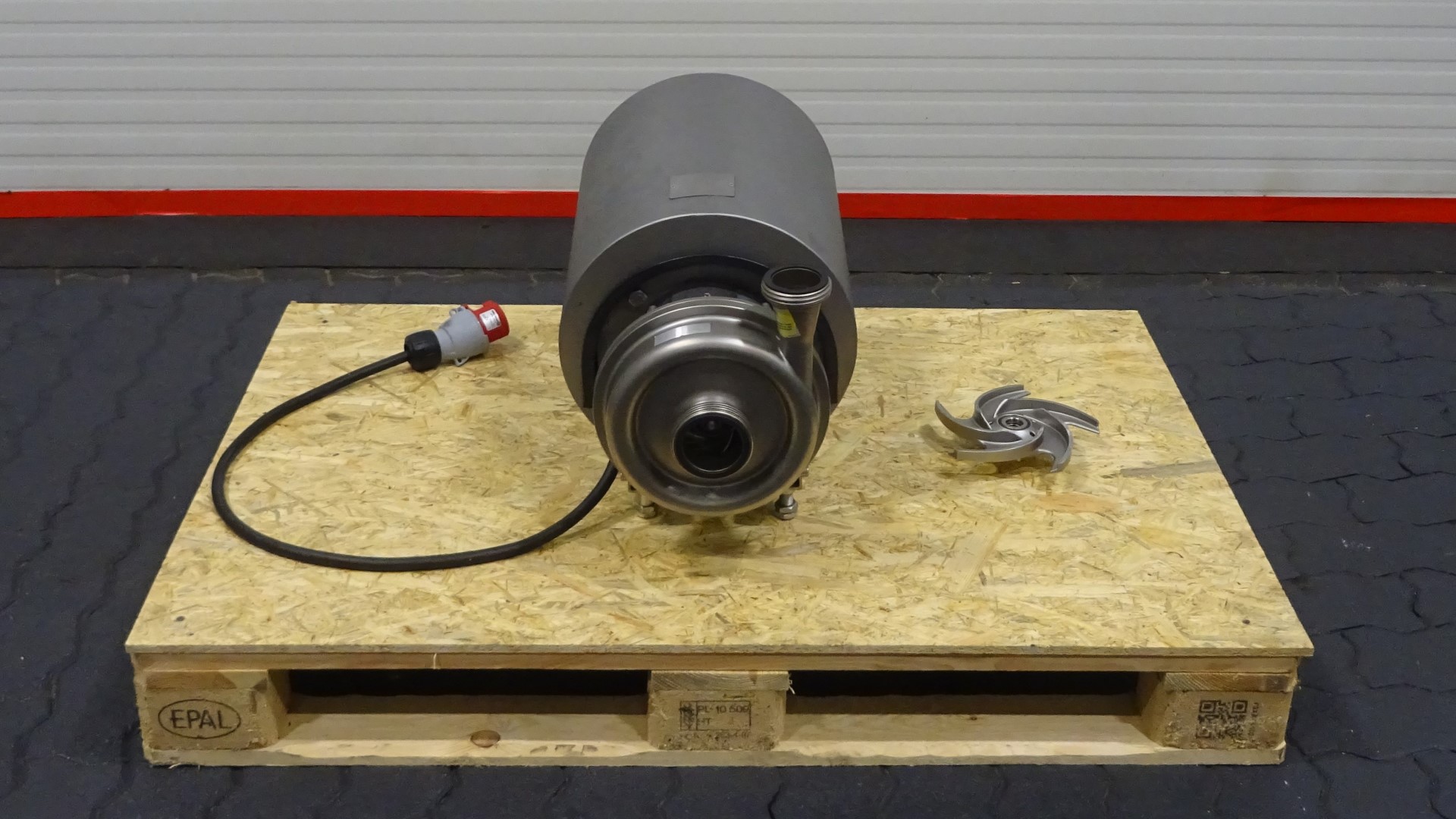 Used Sanitary Centrifugal Pump Alfa Laval LKH-10