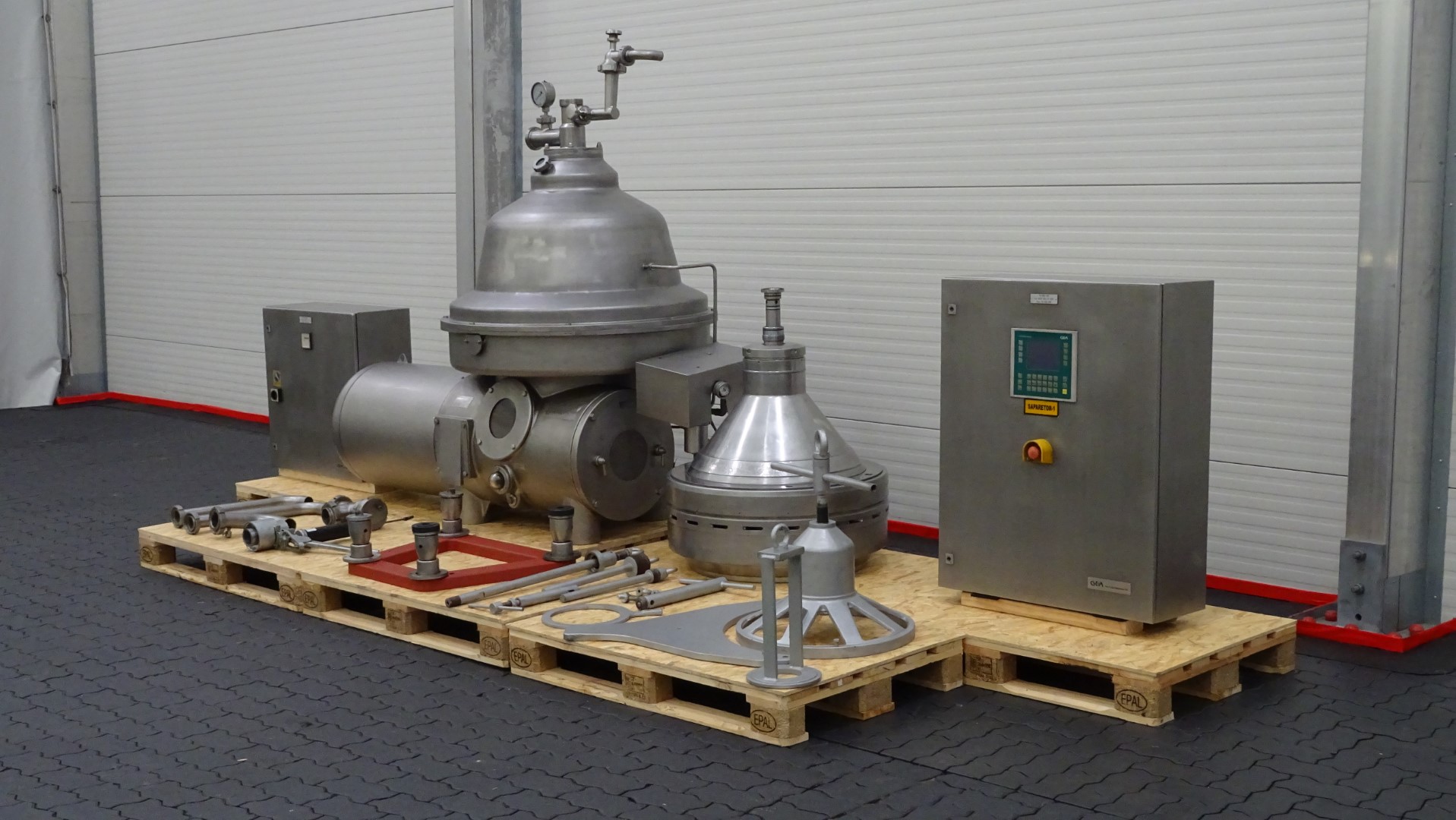 Used Cream Separator GEA Westfalia MSD 250-01-076