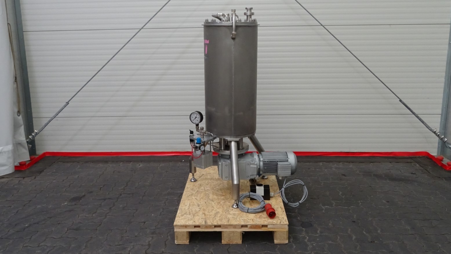 Used Scraped Surface Heat Exchanger (SSHE) - Tanis Food Tec (TFT) RotoTemp 1,5
