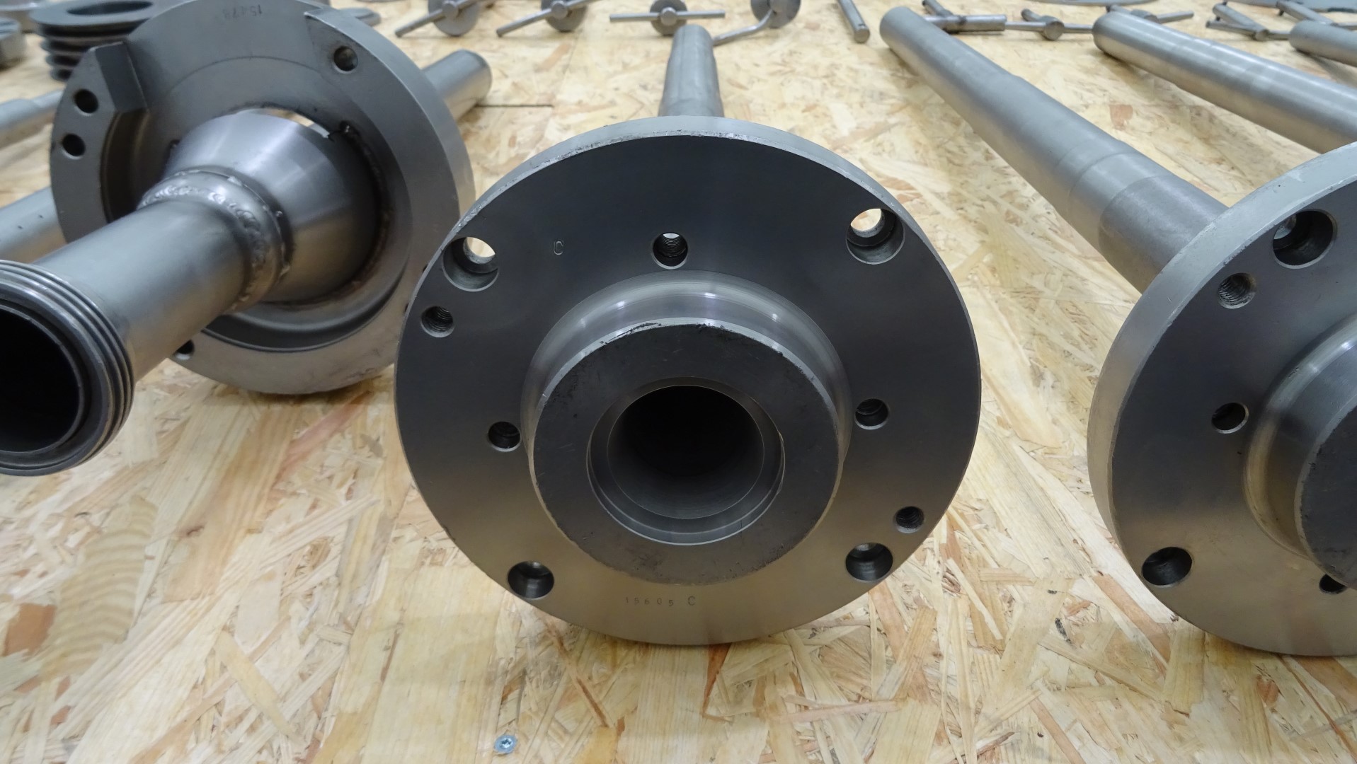 Used Big lot of Andritz Decanter Centrifuge spare parts ANDRITZ Decanter Centrifuge – Spare Parts