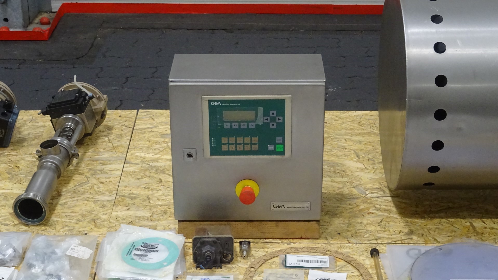 Used Cream Separator GEA Westfalia MSA 200-01-076