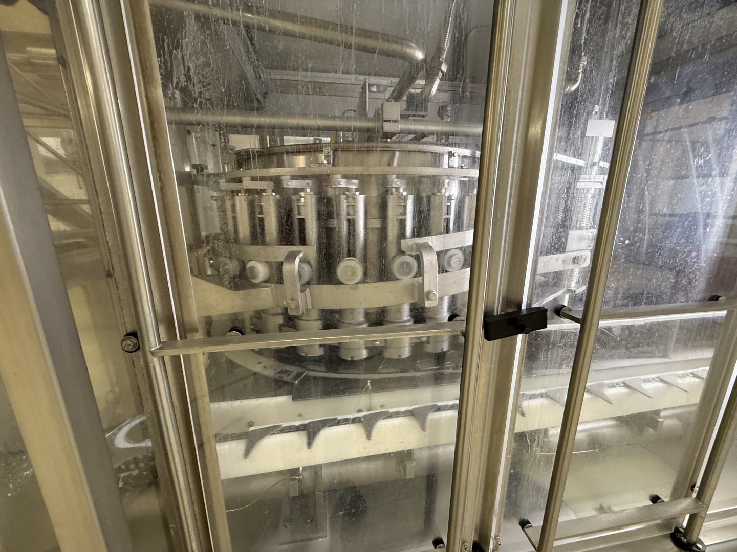 Used Complete can filling and closing line for liquids (nutrition) in 250 gram aluminium cans