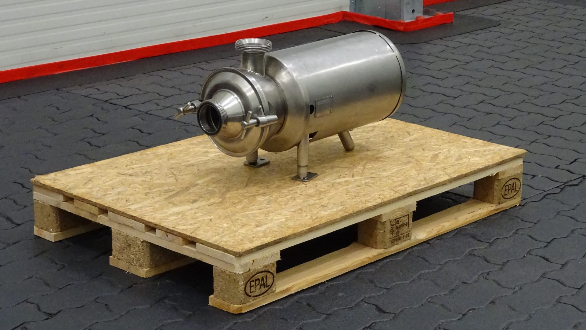 Used Sanitary Self Priming Liquid-ring Pump Alfa Laval MR-200A